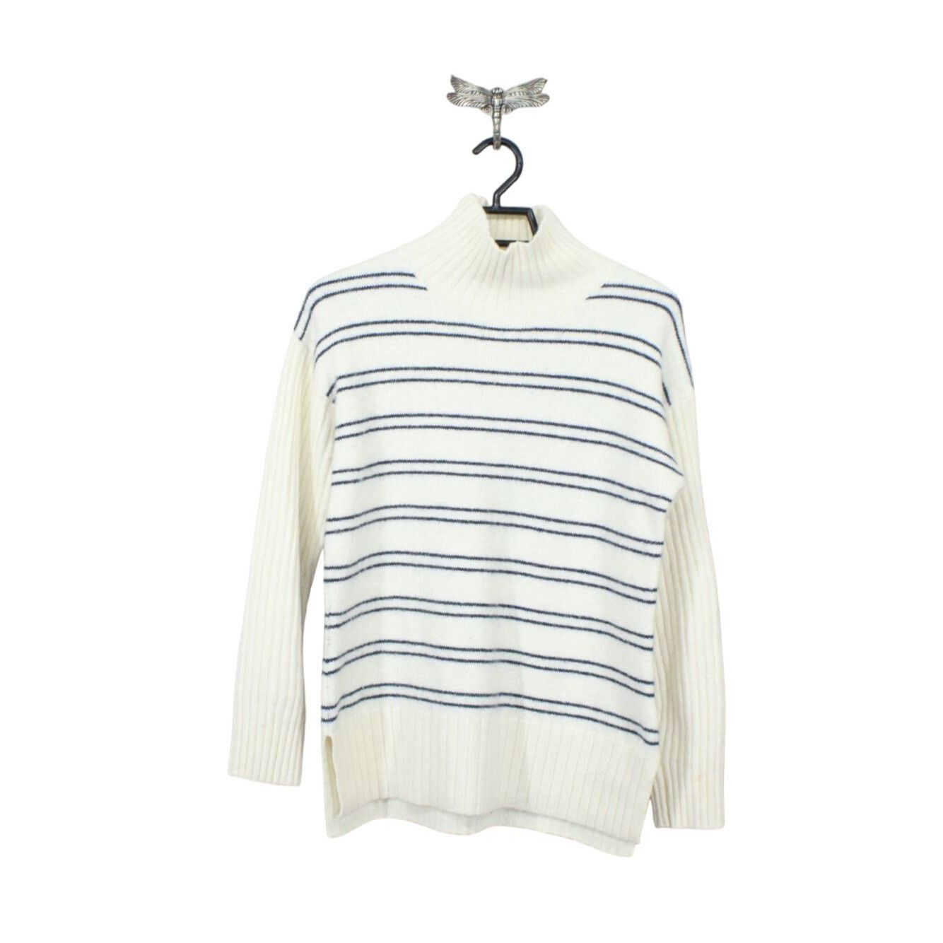 L.L. Bean LL Bean Striped Turtleneck Sweater Women's XS Petite Size XS / US 0-2 / IT 36-38 - 1 Thumbnail