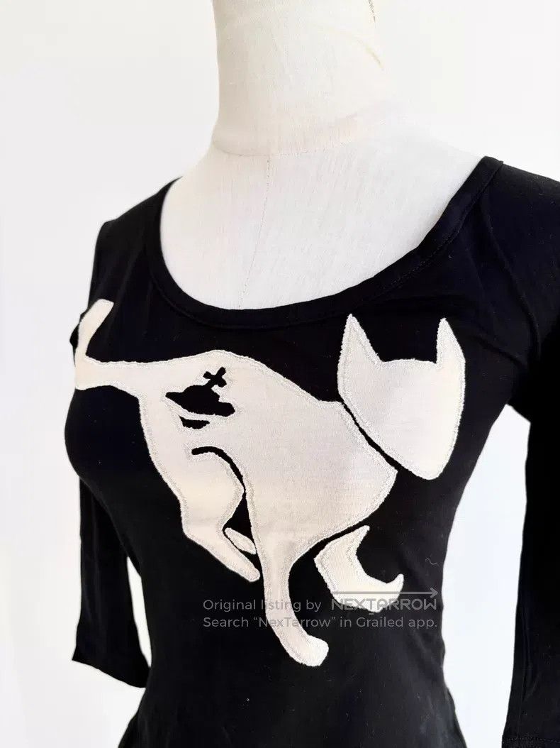Vivienne Westwood Vivienne Westwood Black Cat Saturn Seven-Eighths Sleeve To Size M / US 6-8 / IT 42-44 - 2 Thumbnail