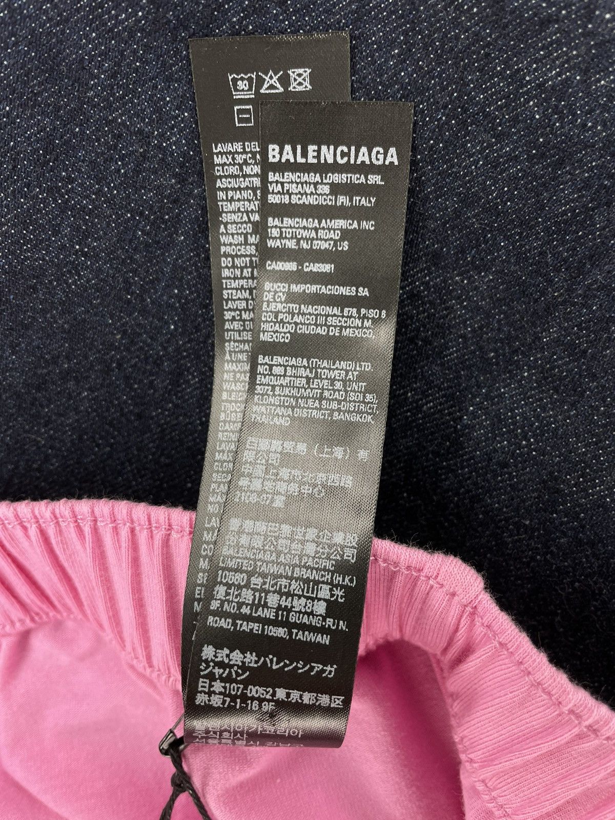Balenciaga Balenciaga Embroidered Logo Pyjama Shorts Size US 28 / EU 44 - 10 Thumbnail