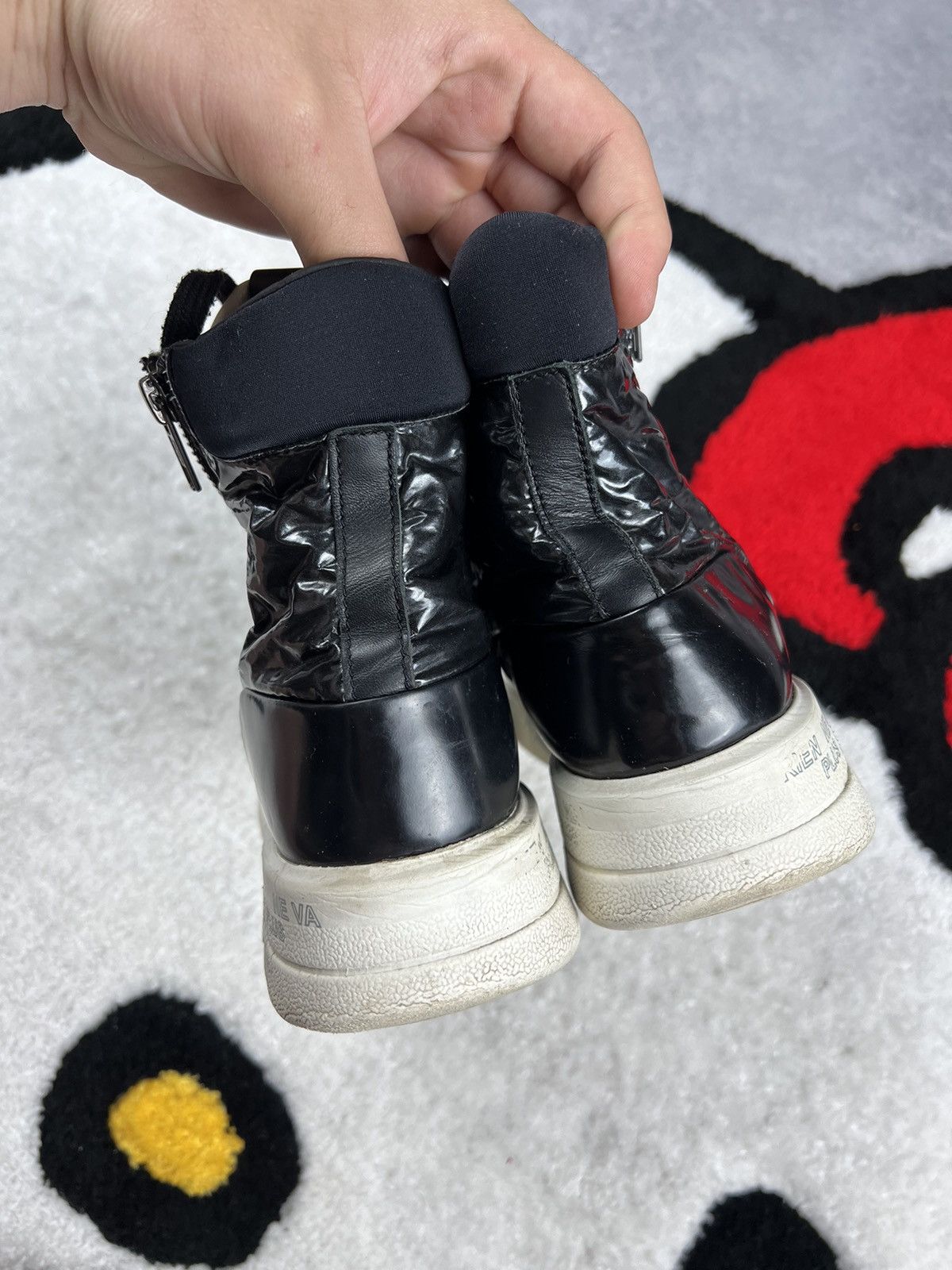 Premiata Premiata Italy Luxury Edith Zip Black Sneakers Size 38 Size US 8 / IT 38 - 11 Thumbnail