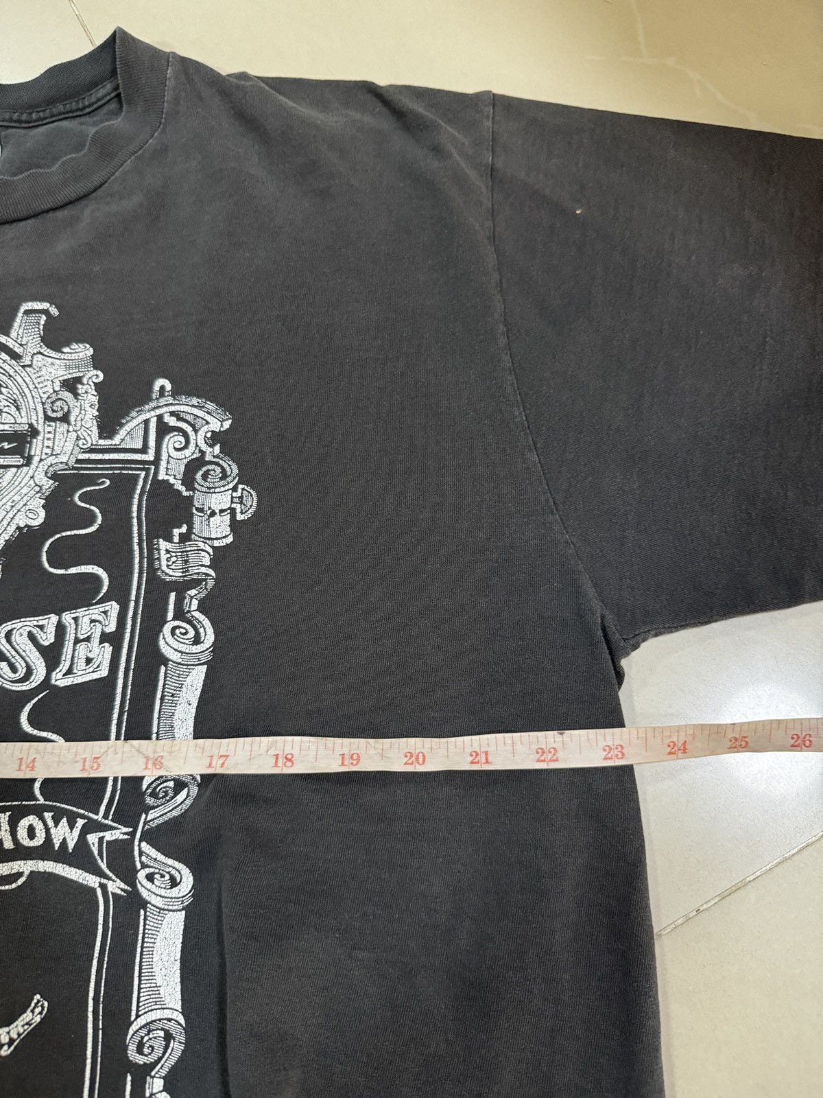 Vintage *RARE* VINTAGE 90s JIM ROSE CIRCUS SIDESHOW FREAK FADED TEE Size US XL / EU 56 / 4 - 10 Thumbnail
