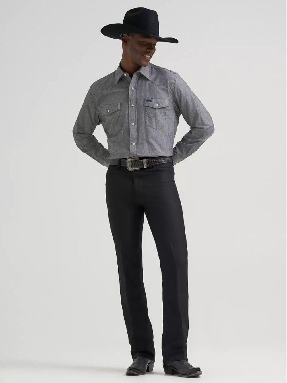 Wrangler NWT New Wrangler Wrancher Dress Black Jeans Size 29 x 32 Size US 29 - 1 Thumbnail