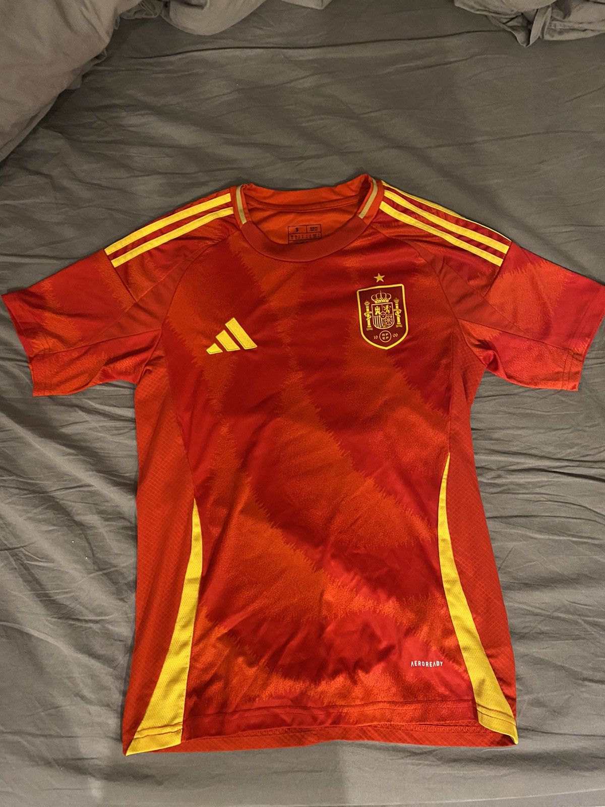 Adidas 2024 Euro Winners Spain Jersey Size US S / EU 44-46 / 1 - 1 Thumbnail