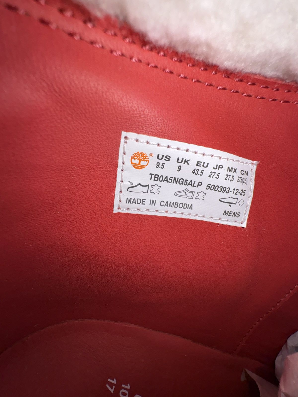 Maison Margiela × Supreme Supreme x Maison Margiela MM6 $100 Money Timberland Boot 9.5 Size US 9.5 / EU 42-43 - 9 Thumbnail