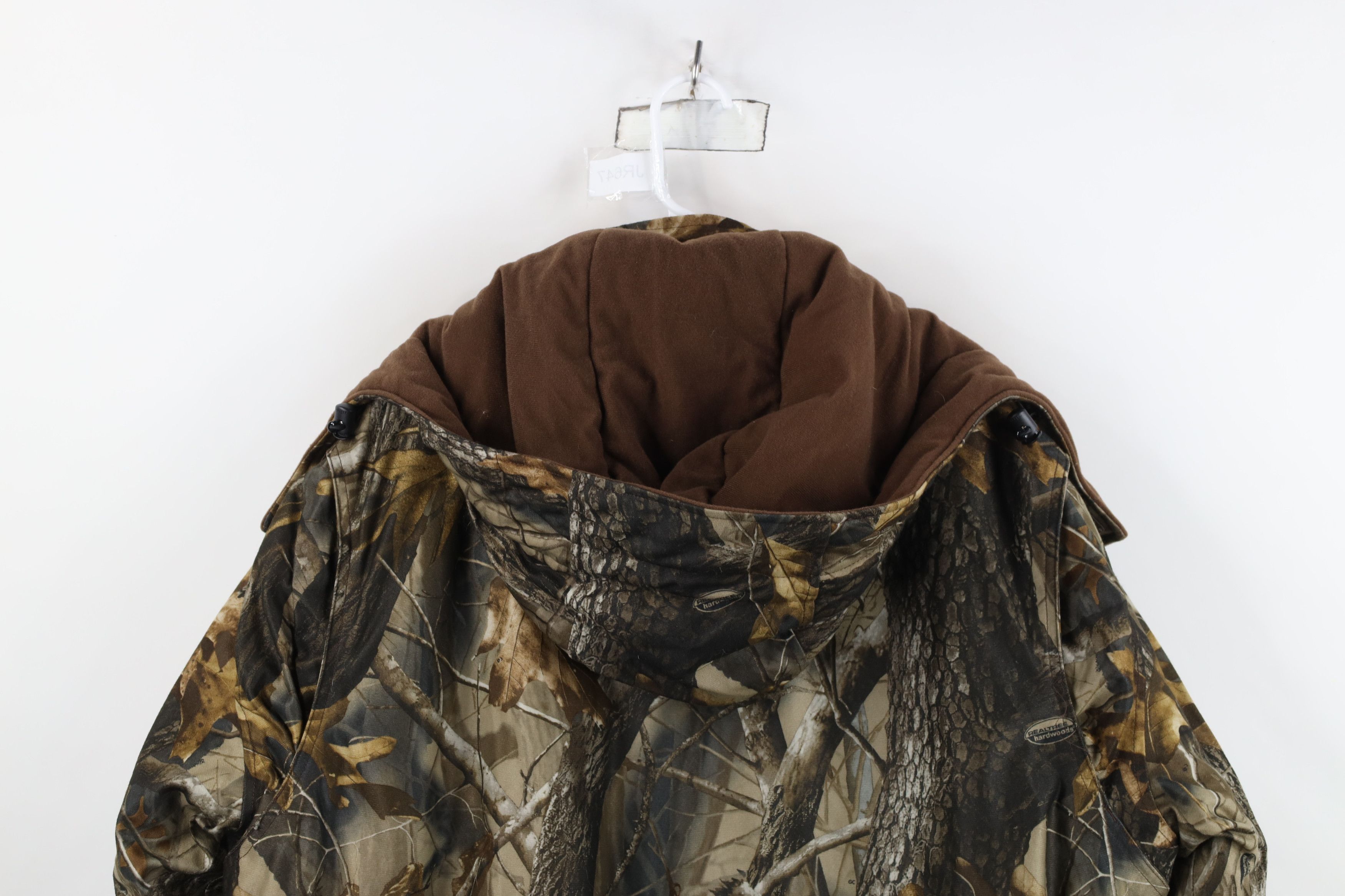 Vintage Vintage Streetwear Cloth Realtree Camouflage Hooded Jacket Size US XXL / EU 58 / 5 - 13 Thumbnail