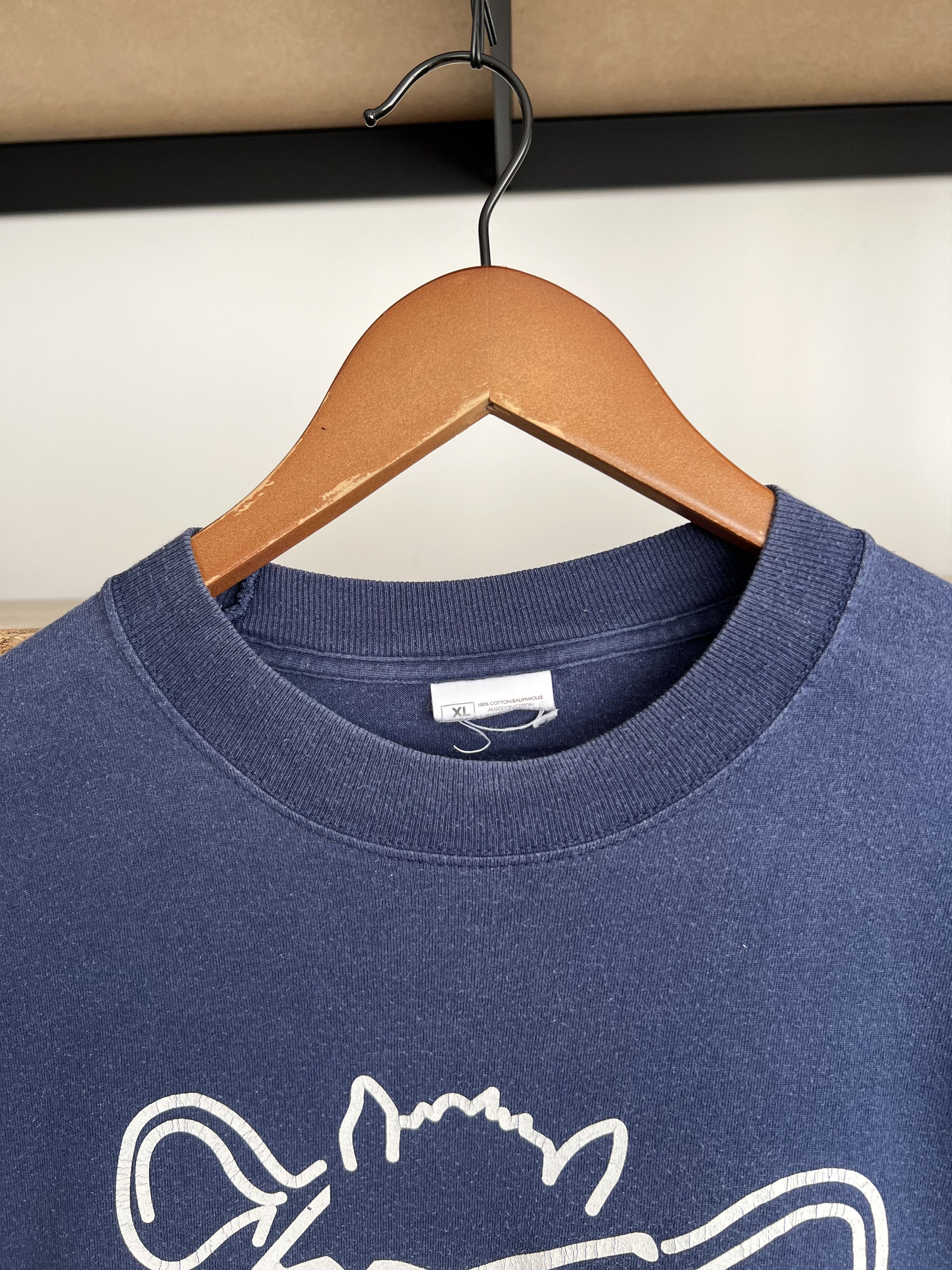 Band Tees Vintage 2003 Inspiral Carpets Moo! Cow Navy Long Sleeve Size US XL / EU 56 / 4 - 14 Thumbnail