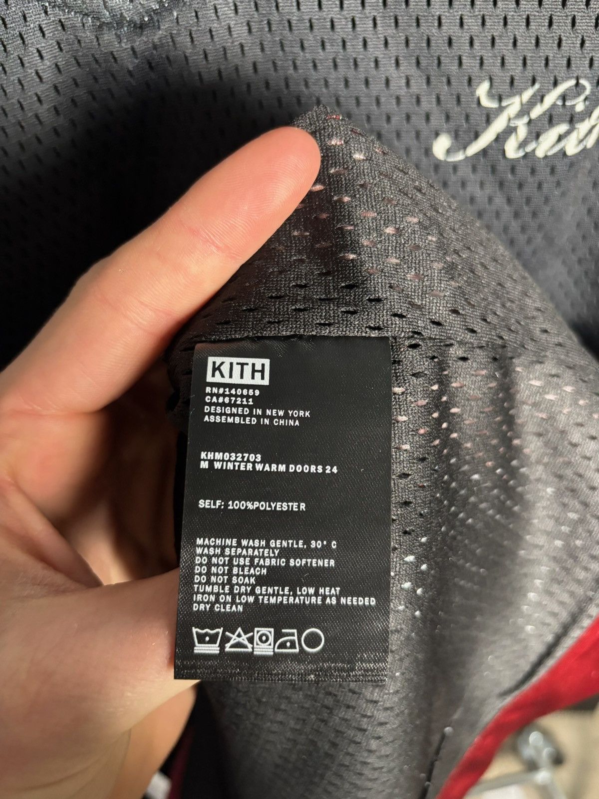 Kith KITH Mesh Leon Jersey “Black” Size US M / EU 48-50 / 2 - 5 Thumbnail