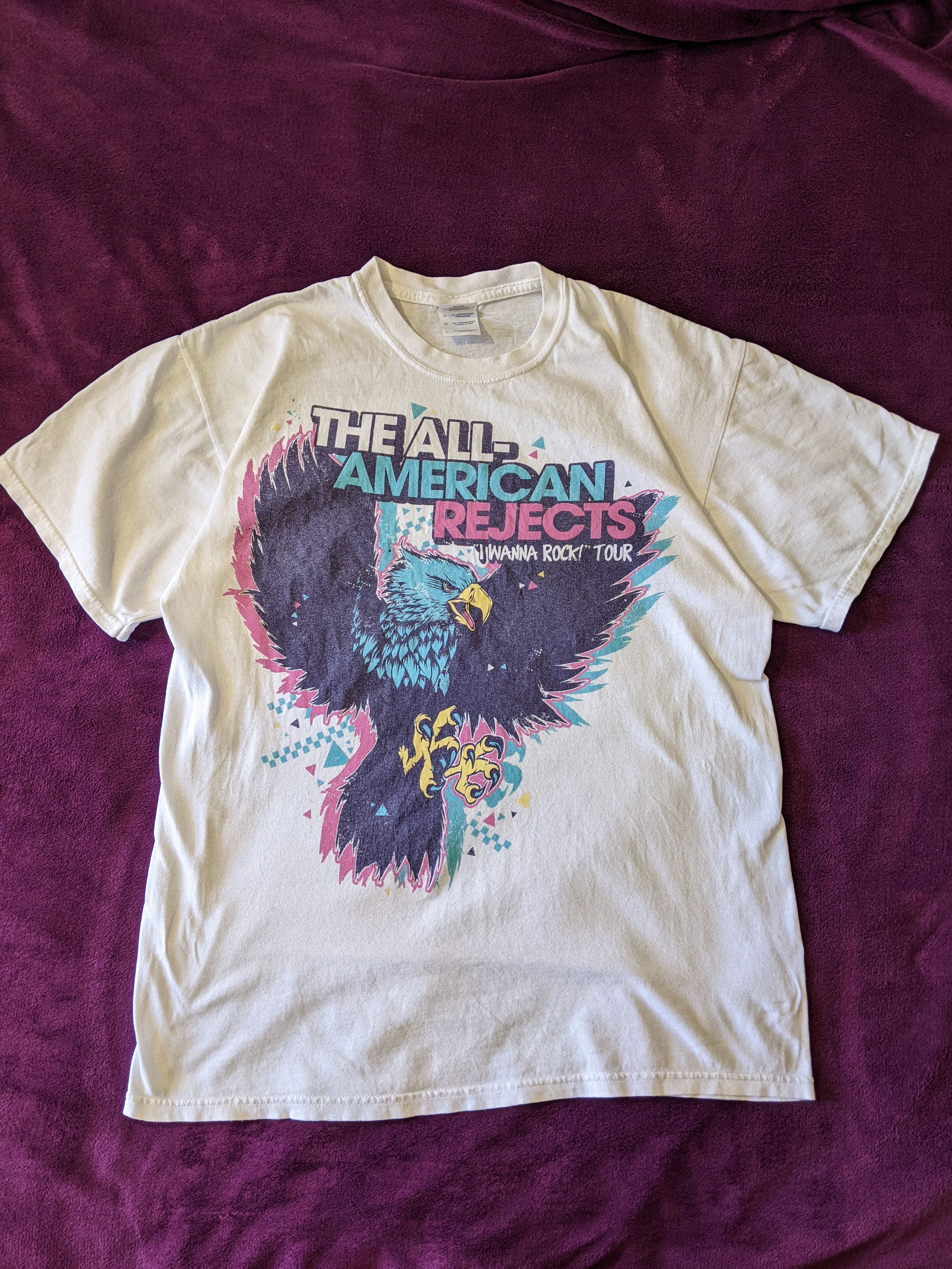 Band Tees The All‑American Rejects I Wanna Rock! tour 2009 Size US L / EU 52-54 / 3 - 1 Thumbnail