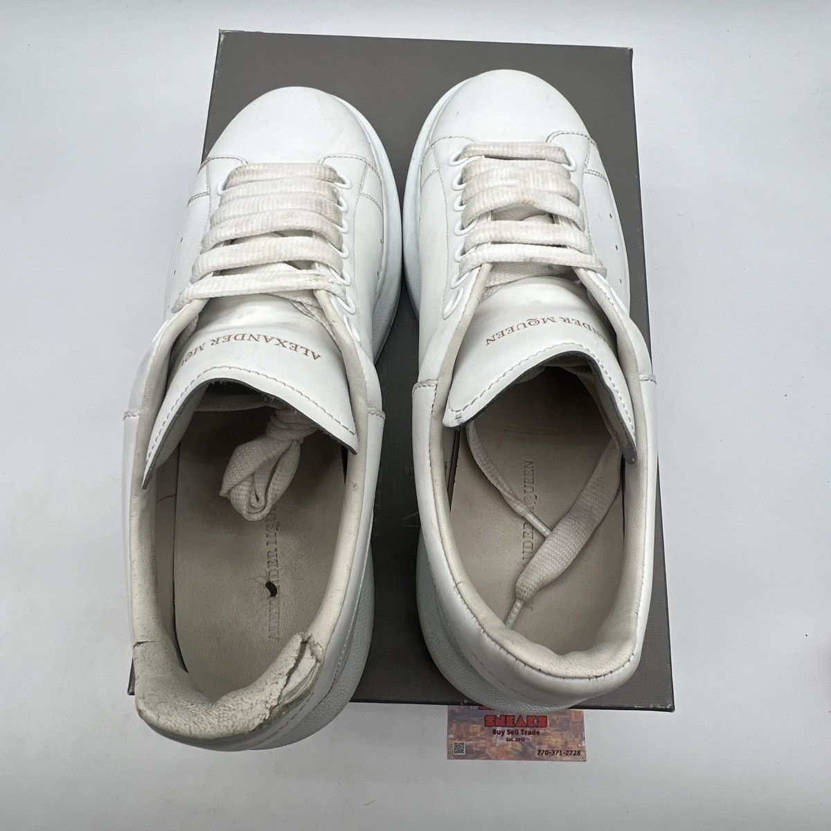 Alexander McQueen Alexander McQueen Wmns white Size US 9 / EU 42 - 7 Thumbnail