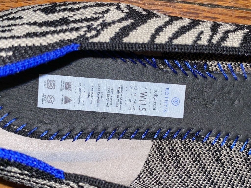 Rothy's Rothy's The Flat, Retired Zebra Print, Ballet, Size 11.5 Size US 11.5 / IT 41.5 - 6 Thumbnail