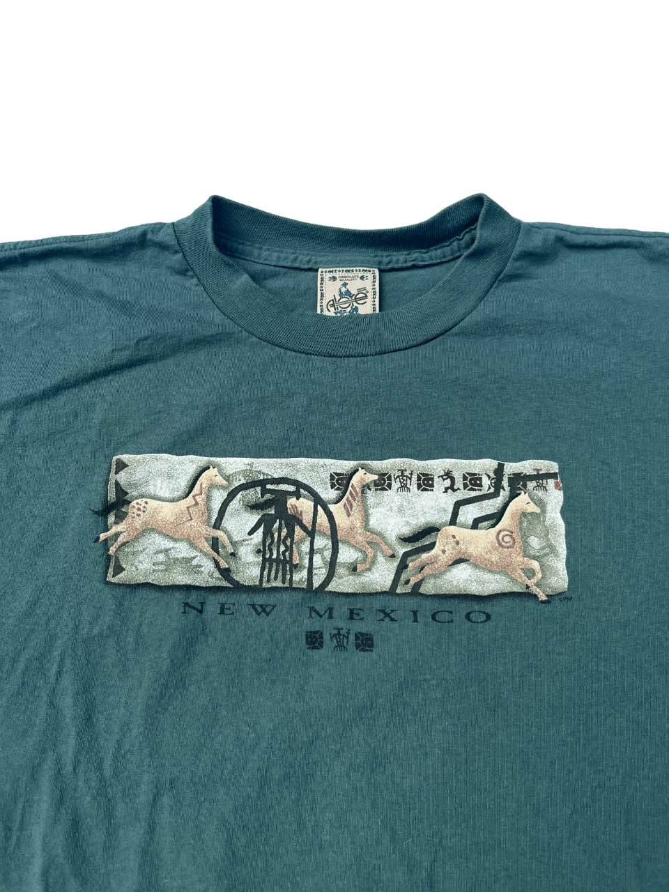 Vintage Made In USA Vintage 90s New Mexico Single Stitch Tee Size US XL / EU 56 / 4 - 5 Thumbnail