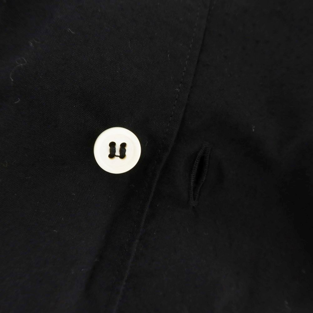 Comme des Garcons Homme Plus Shirt Polyester Plain Long Sleeve Black Size US XS / EU 42 / 0 - 6 Thumbnail