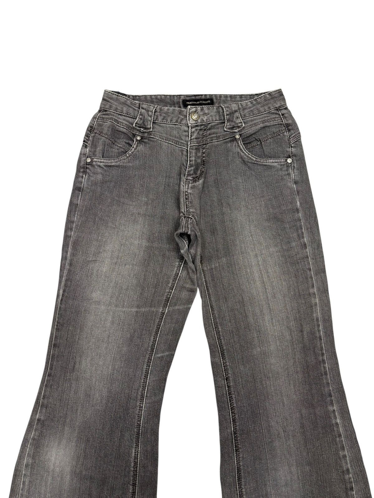 If Six Was Nine Vintage Flared Jeans Japanese Brand Nouvo x Nouvo Flare Jean Size US 28 / EU 44 - 5 Thumbnail