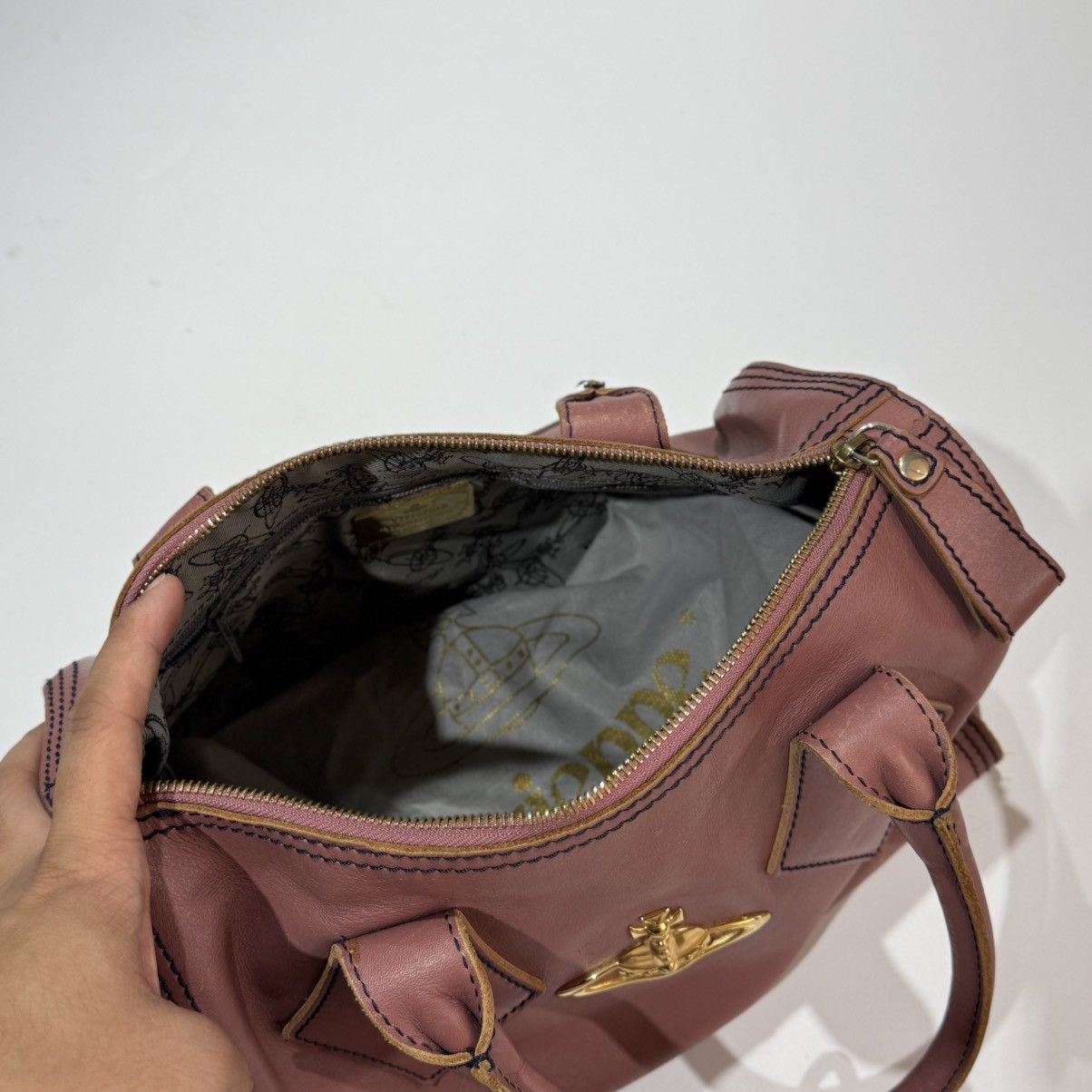 Vivienne Westwood Vivienne Westwood Leather Dolce Vita Tassel Hand Bag Size ONE SIZE - 8 Thumbnail