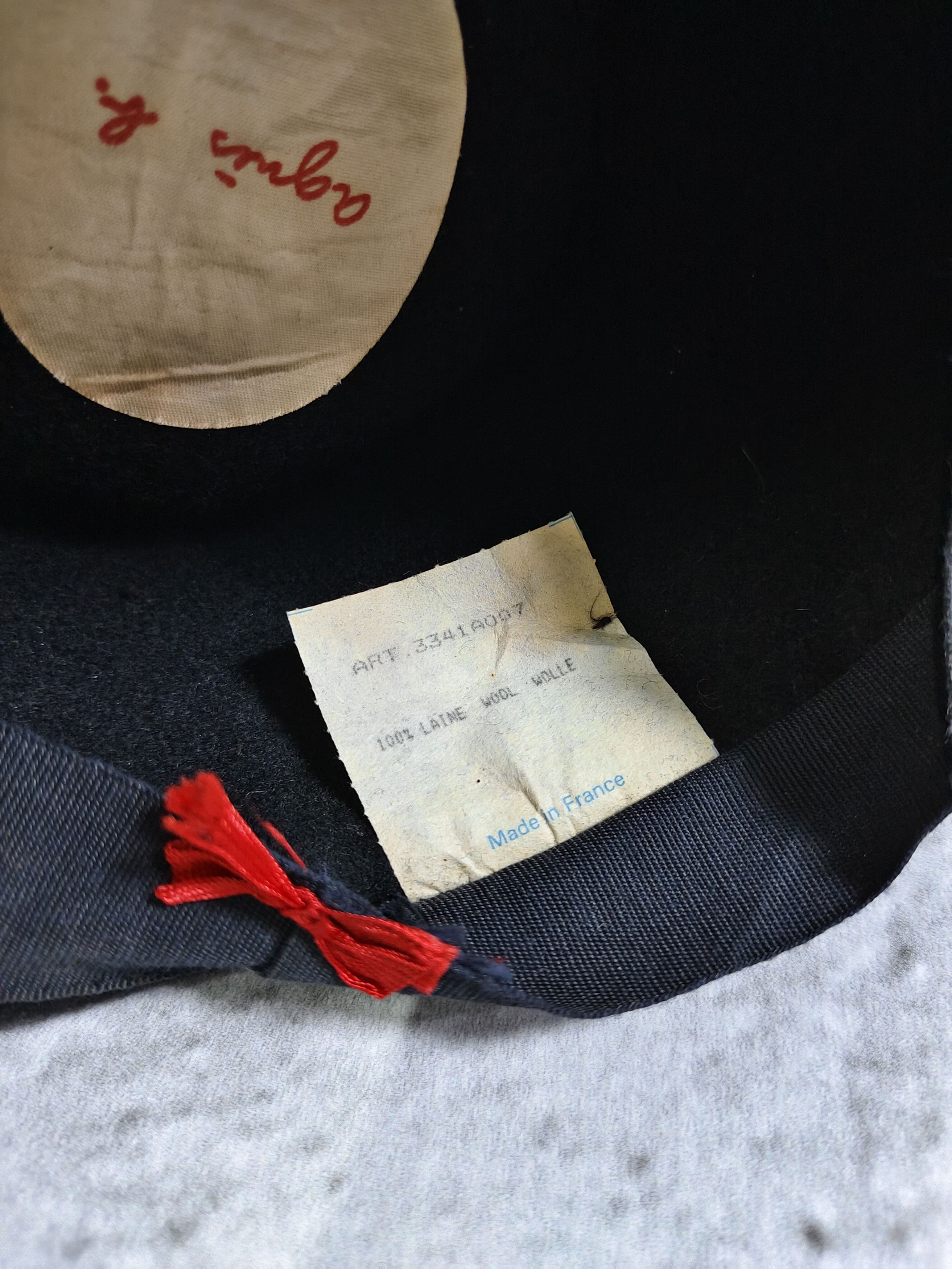 agnes b. 90s Agnes B 🇫🇷 Wool Felt Wide Brim Classic Fedora Hat Size ONE SIZE - 9 Thumbnail