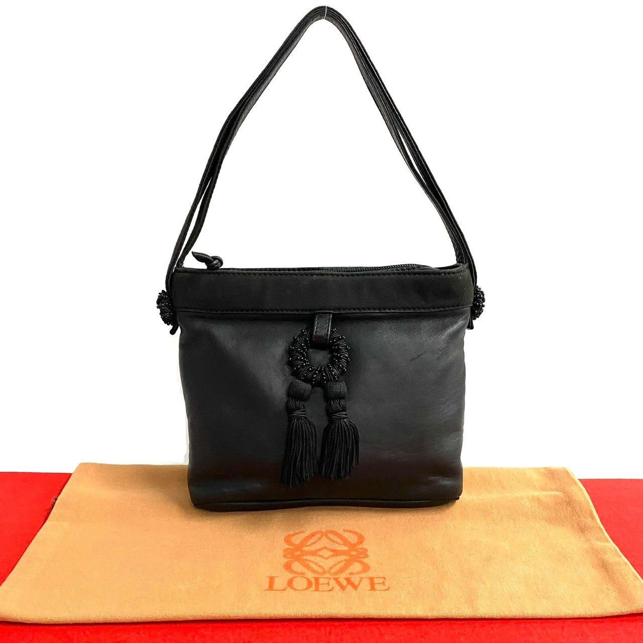 Loewe Loewe Handbag Black Leather Size ONE SIZE - 1 Thumbnail
