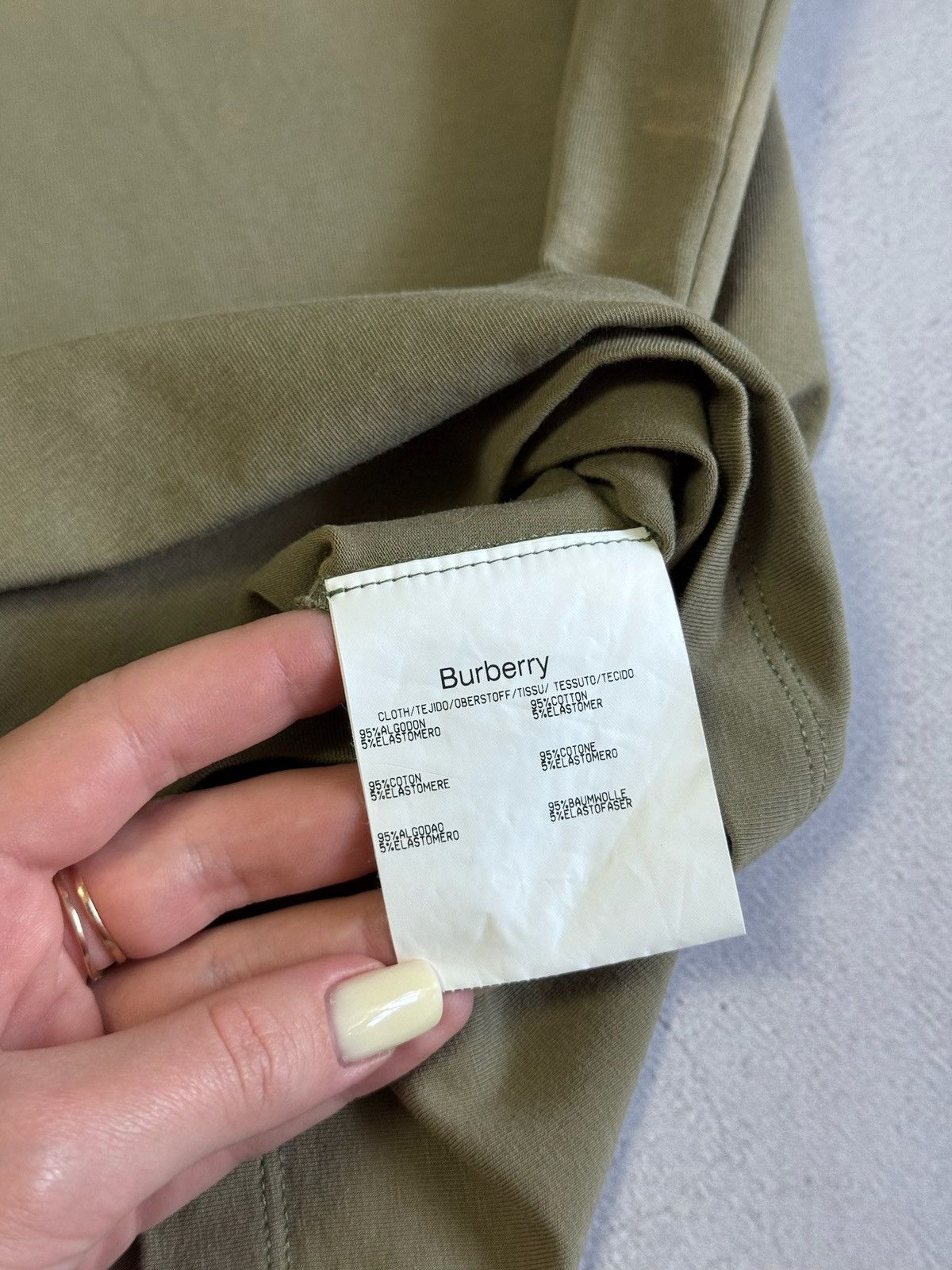 Burberry Burberry London T Shirt Tee Blouse Big Logo Womens 42 Size Size M / US 6-8 / IT 42-44 - 16 Thumbnail