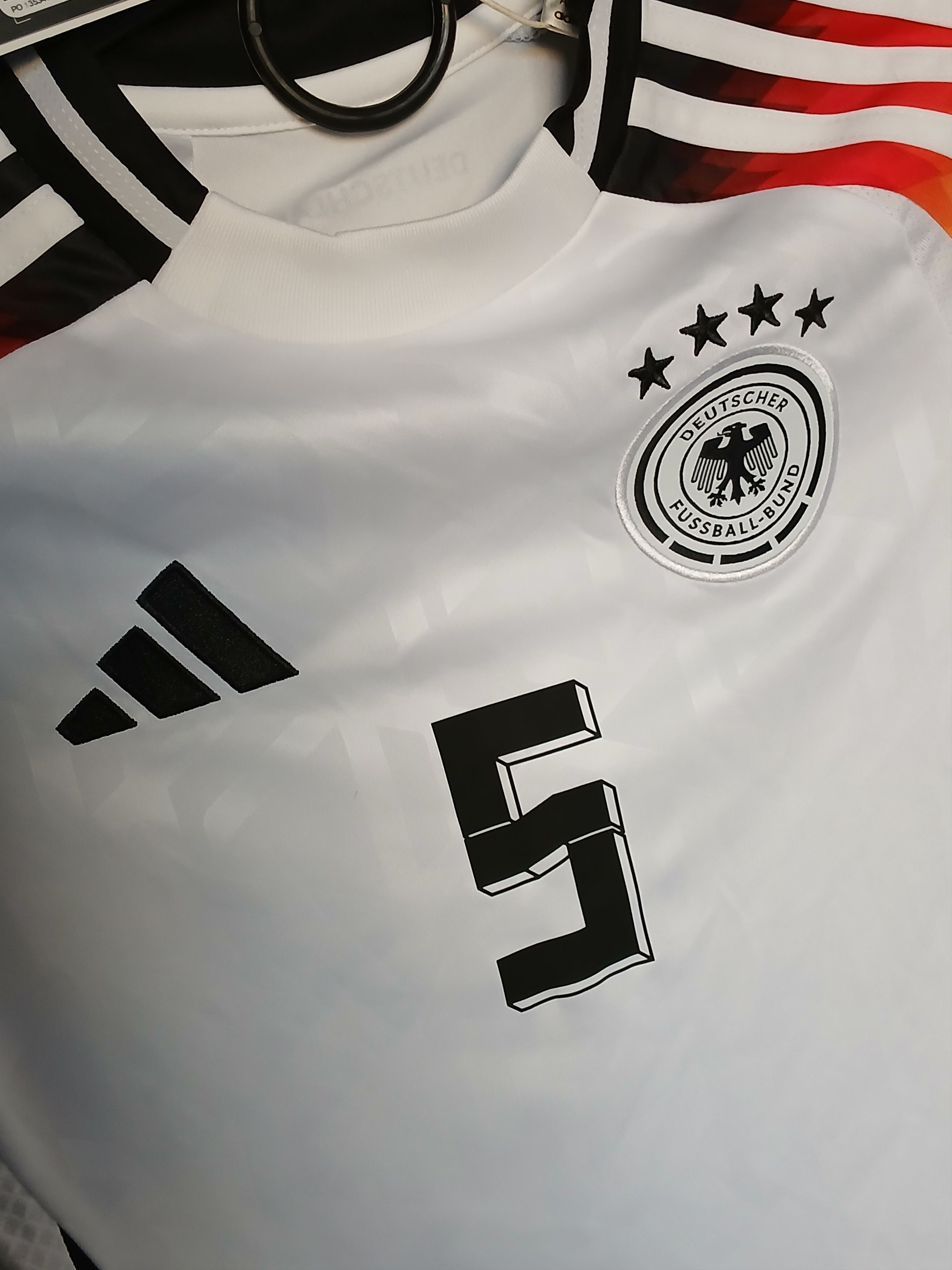 Adidas KIDS Germany National Team 24/25 Home Football Jersey Size US XS / EU 42 / 0 - 3 Thumbnail