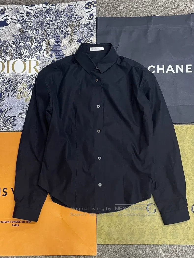 The Row The row size 2 Black Lapel Shirt Size US M / EU 48-50 / 2 - 1 Thumbnail