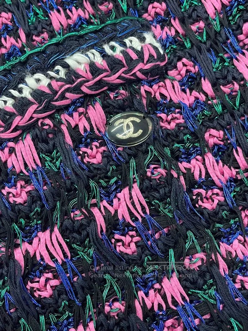 Chanel Chanel Colourful woven zipper skirt Size 26" / US 2 / IT 38 - 2 Thumbnail