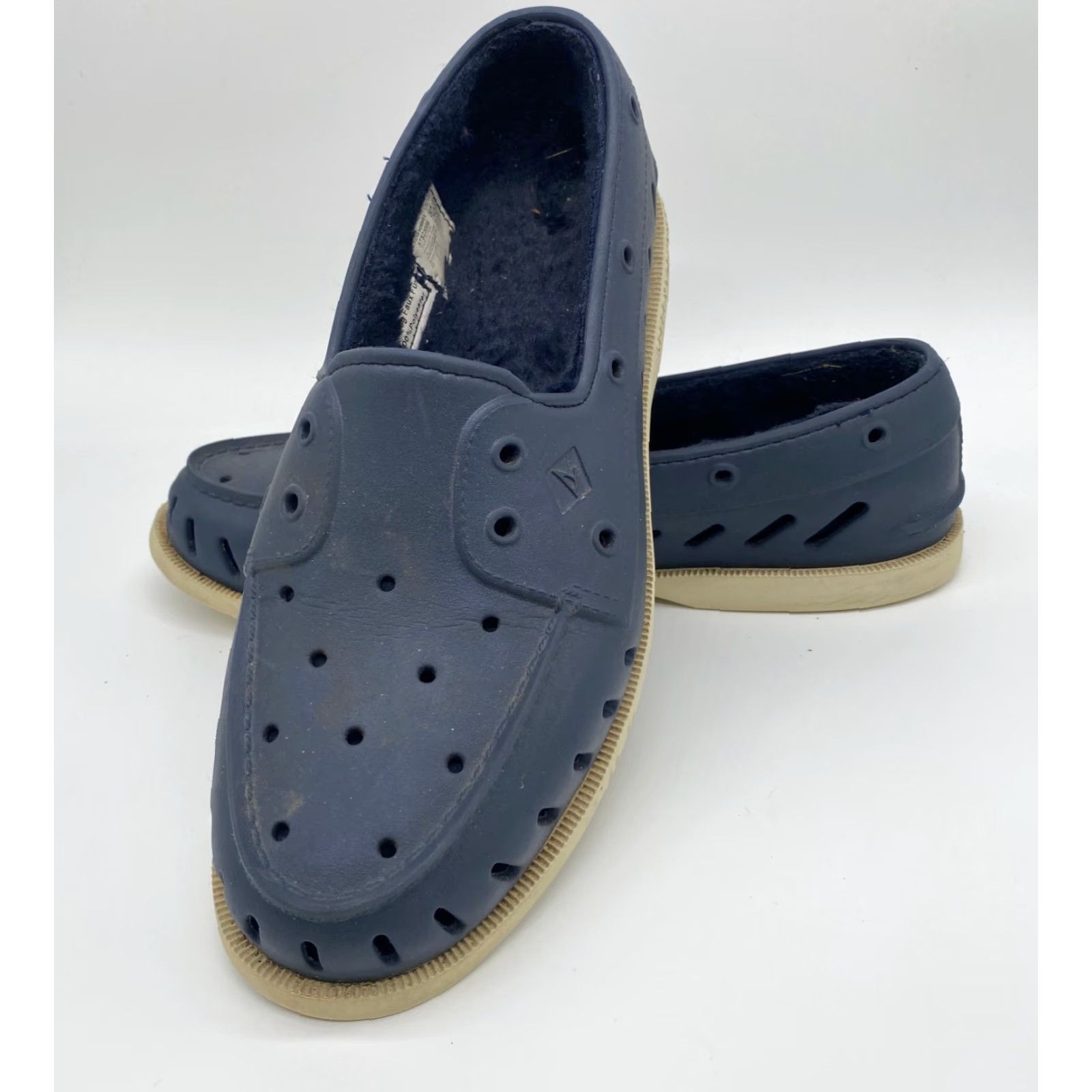 Sperry VINTAGE Sperry Top Sider Mens Size 12 Blue Authentic Float Boat Shoe STS23886 Lined 1116 Size US L / EU 52-54 / 3 - 2 Thumbnail