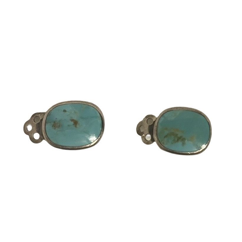Other Genuine Sleeping Beauty Turquoise Clip On Sterling Silver Size ONE SIZE - 11 Thumbnail