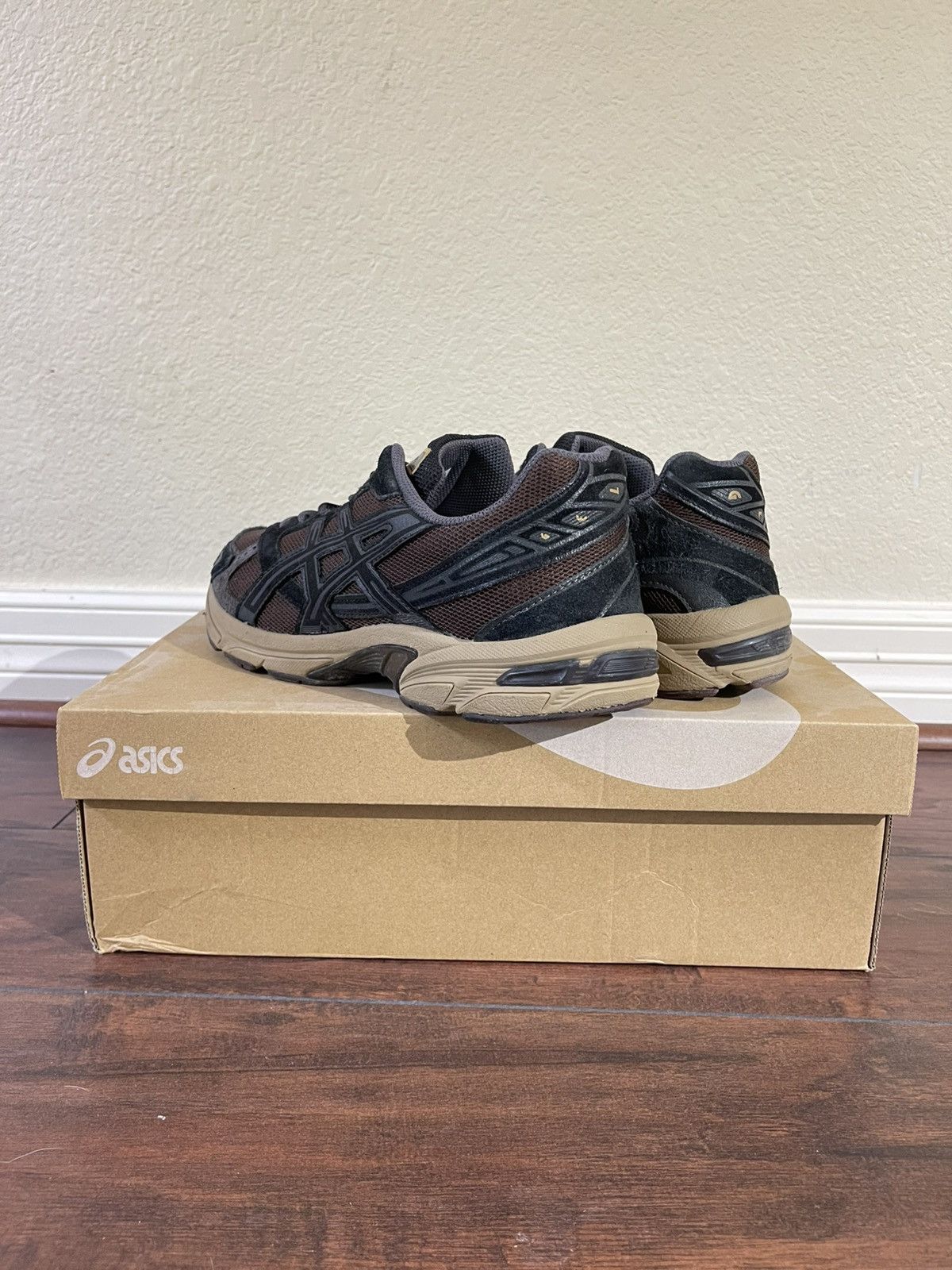Asics RARE - ASICS Gel 1130 Coffee/Black - US 10 Size US 10 / EU 43 - 8 Thumbnail