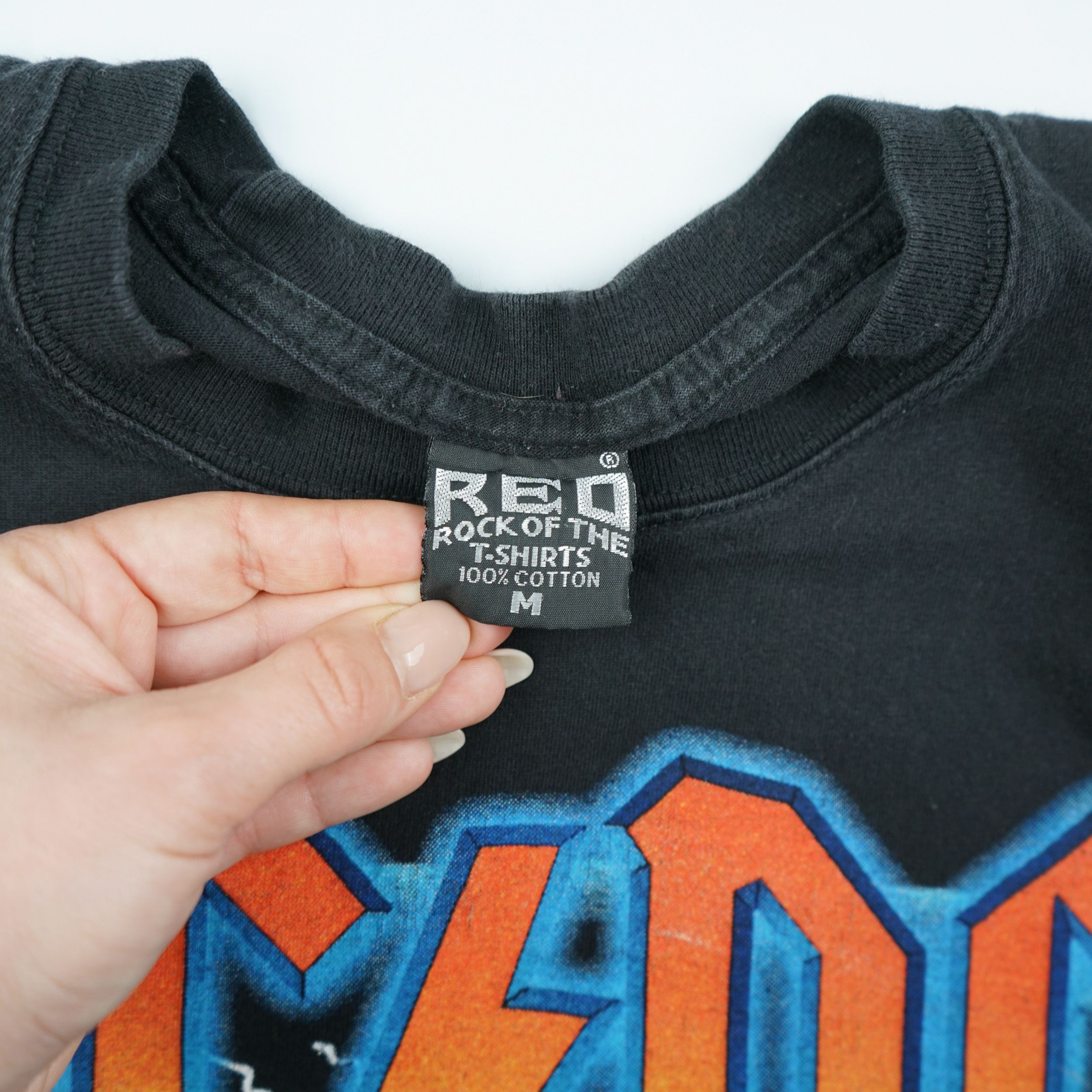 Band Tees × Vintage Vintage 1990s ACDC Who Made Who T-Shirt Size US M / EU 48-50 / 2 - 3 Thumbnail