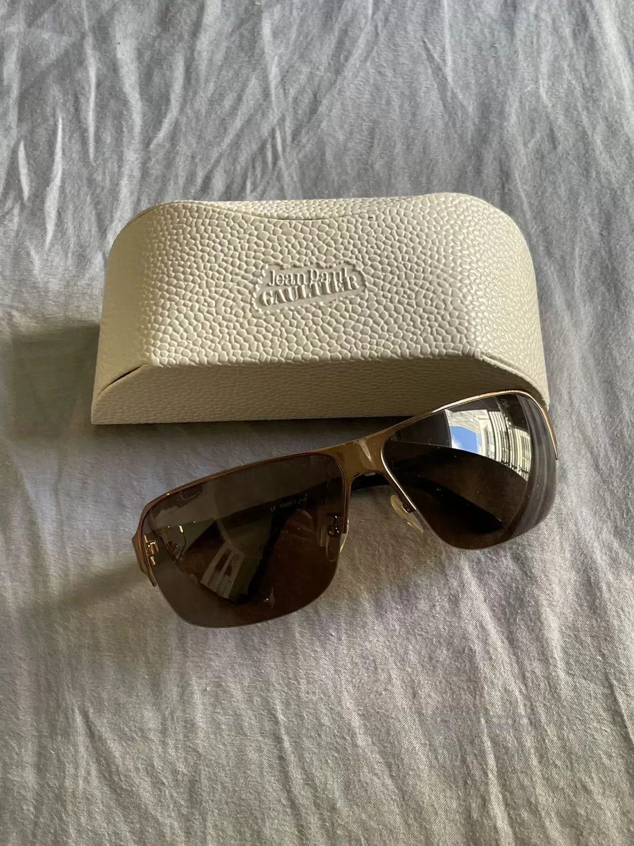 Jean Paul Gaultier Jean Paul Gaultier Amber Rivet Sunglasses. Size ONE SIZE - 1 Thumbnail