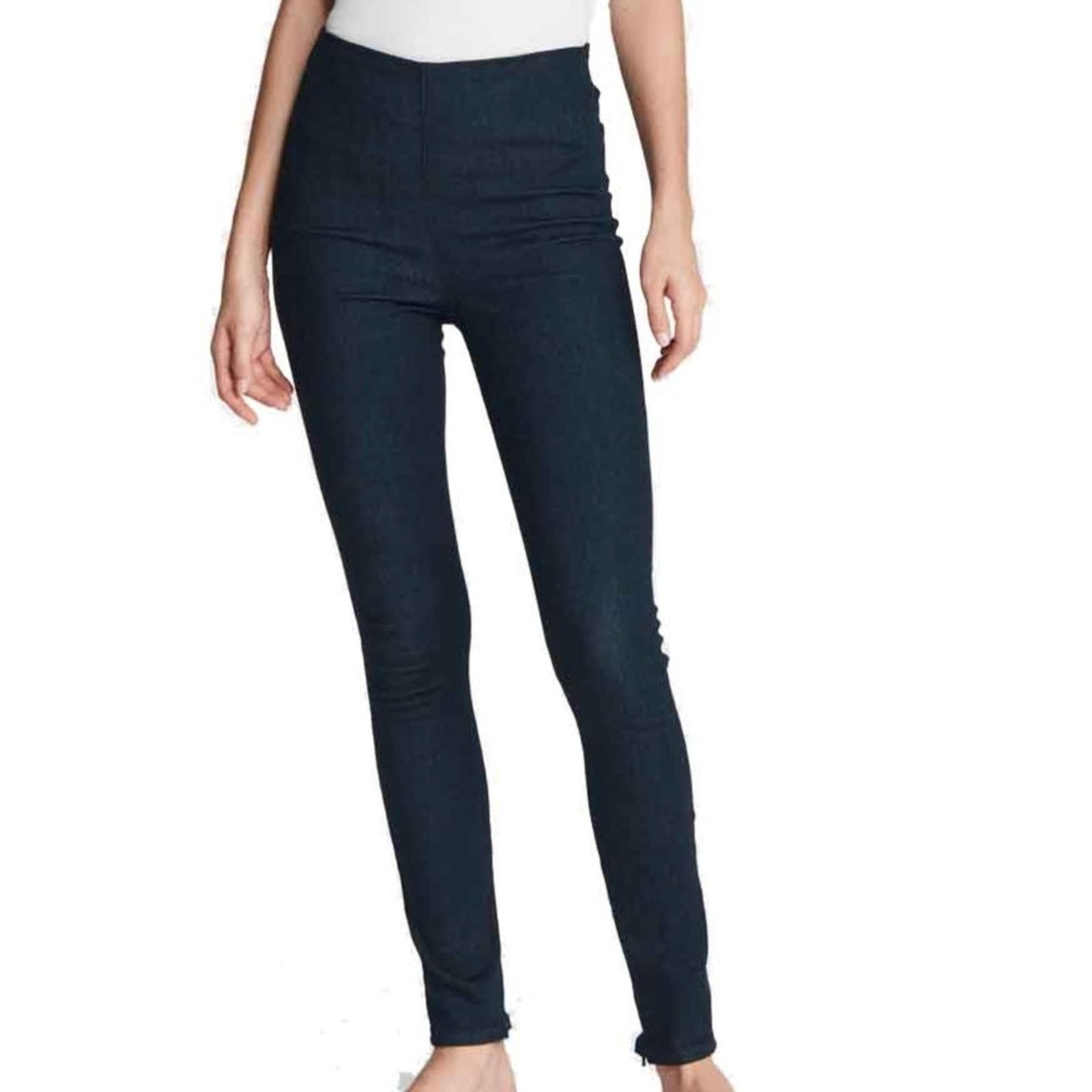 Rag & Bone Rag & Bone - Nina High-Rise Pull-On Jean Pant With Slit Size 30" / US 8 / IT 44 - 2 Thumbnail