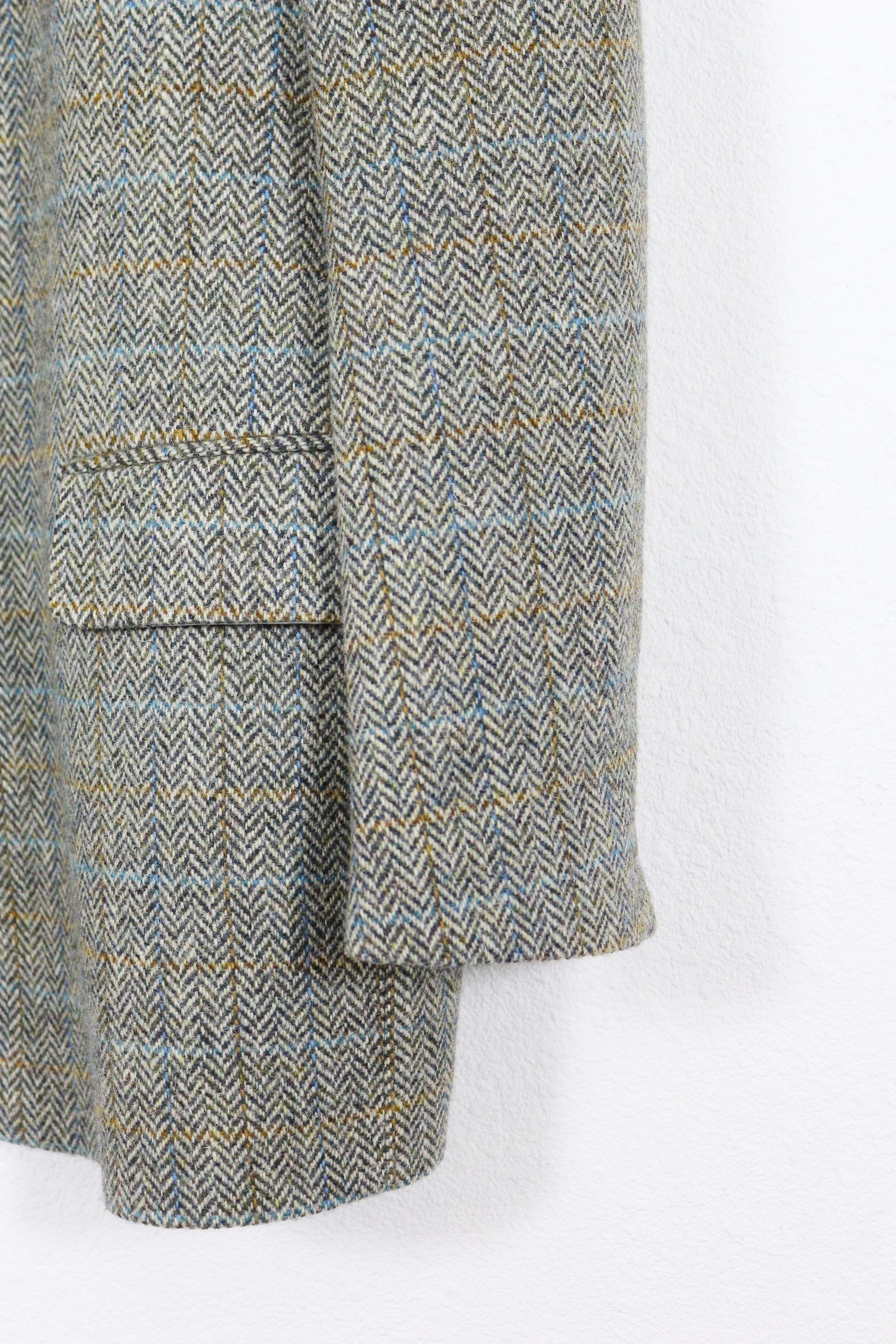 Harris Tweed Vintage Harris Tweed Wool Blazer Jacket 90s Size US XXL / EU 58 / 5 - 3 Thumbnail