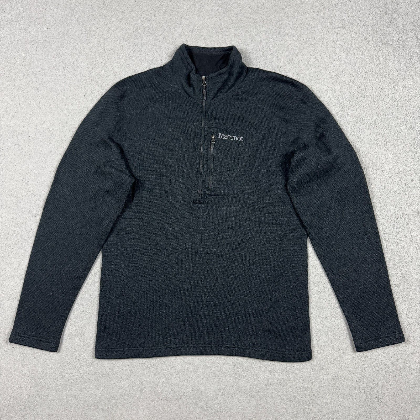 Marmot Marmot Pullover Fleece Technical Gorpcore Black 1/4 Zip L Size US L / EU 52-54 / 3 - 2 Thumbnail