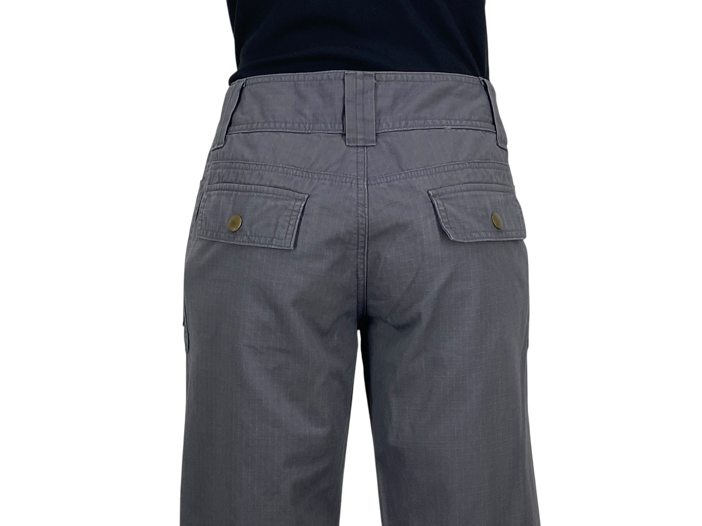 Japanese Brand Collabora Pants Hickory Pants Cargo Pants Size 29" - 7 Thumbnail