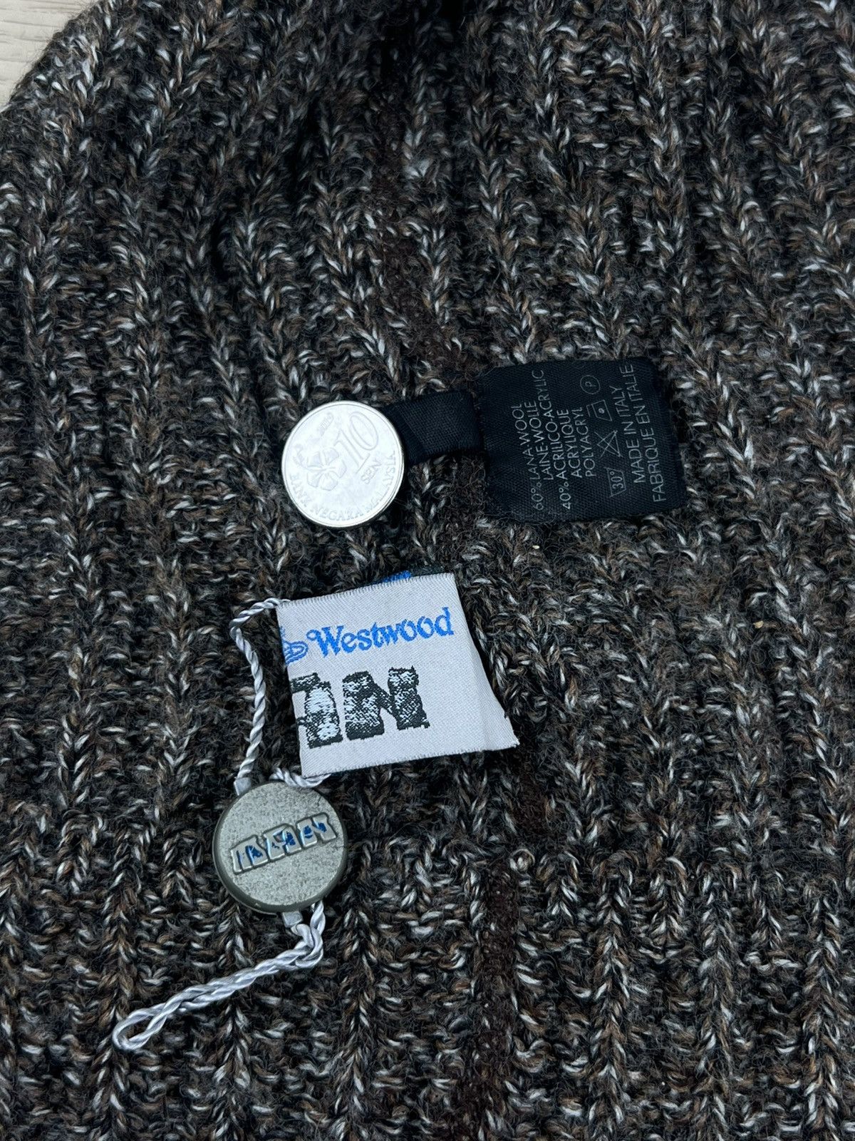 Vivienne Westwood Wool Beanie Hat