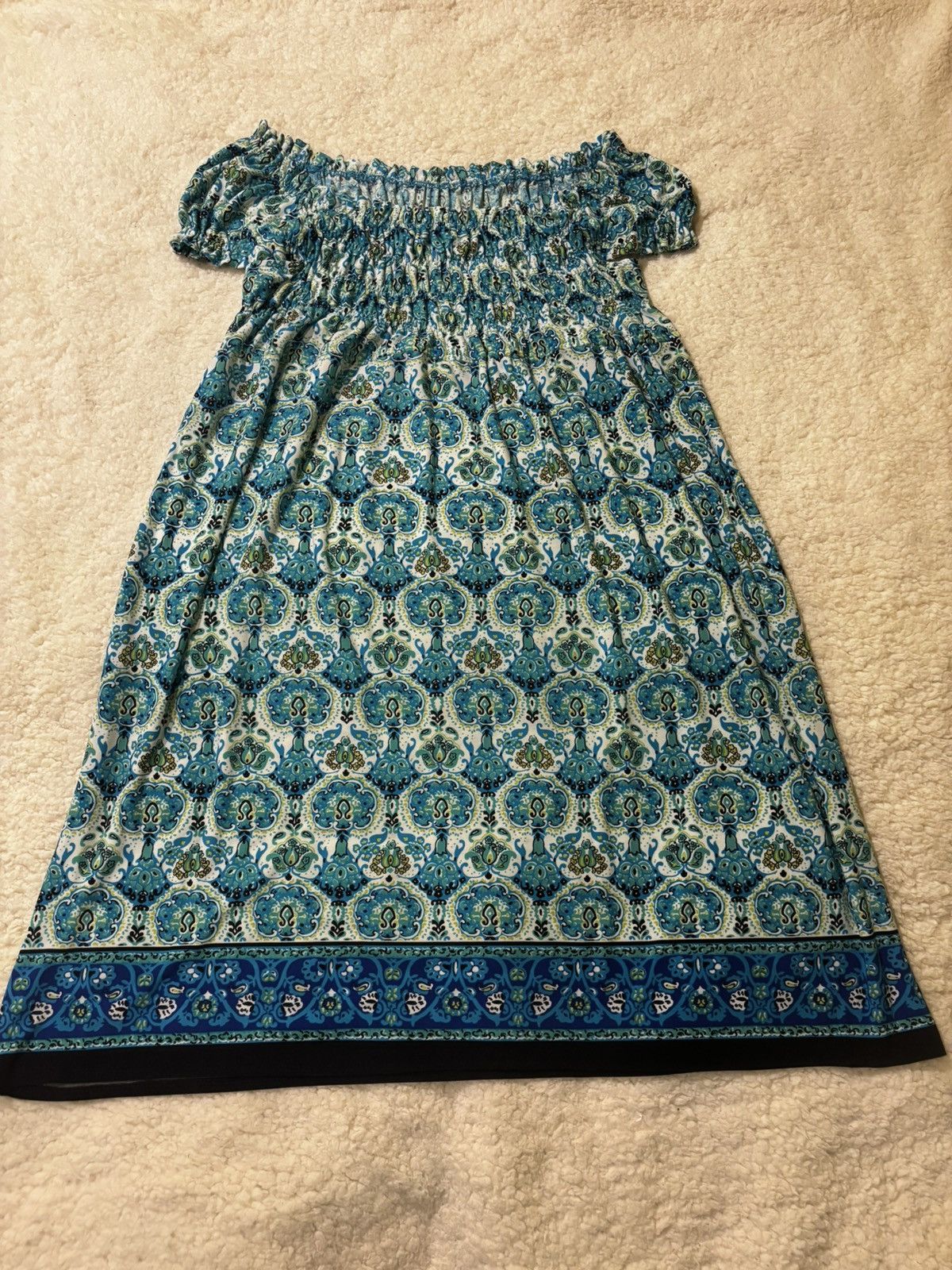 Other Blue & green sleeveless dress1600 Size M / US 6-8 / IT 42-44 - 9 Thumbnail