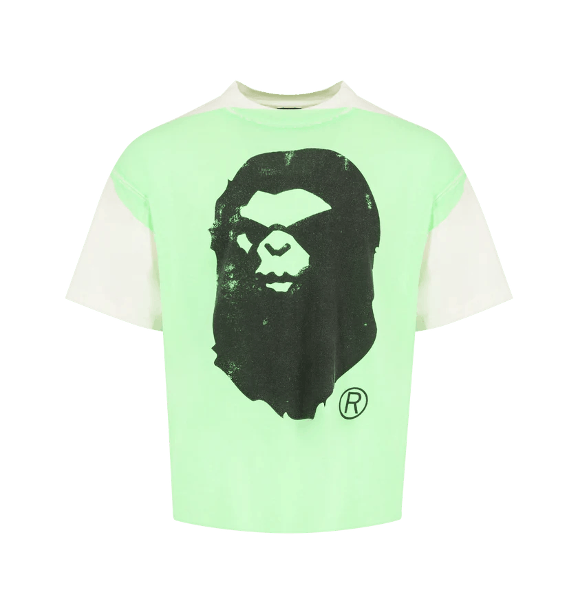 Bape × Saint Michael Bape X Saint Mxxxxxx Guns Tee | Grailed