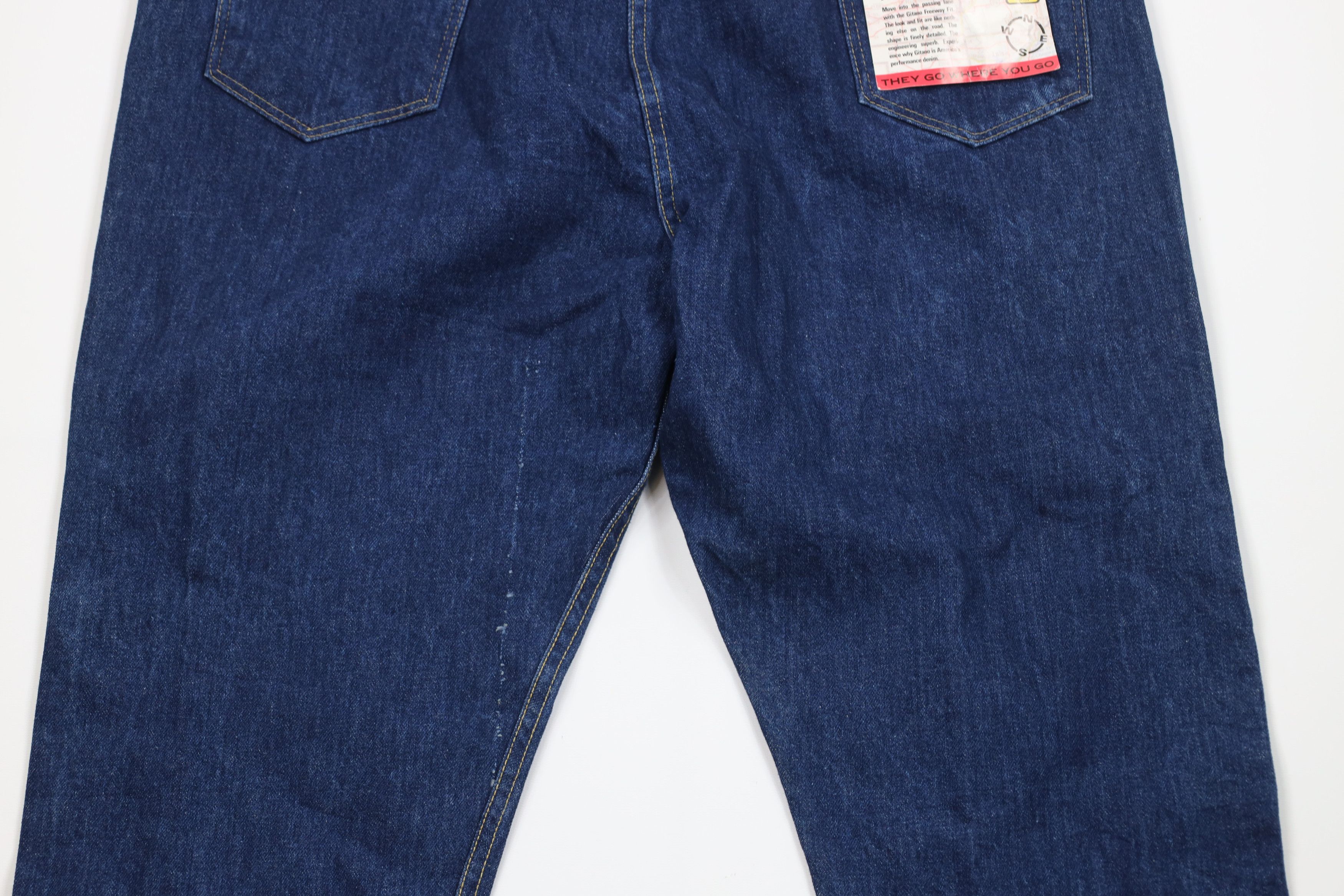 Vintage Deadstock Vintage 80s Streetwear Relaxed Fit Denim Jeans Size US 42 / EU 58 - 11 Thumbnail