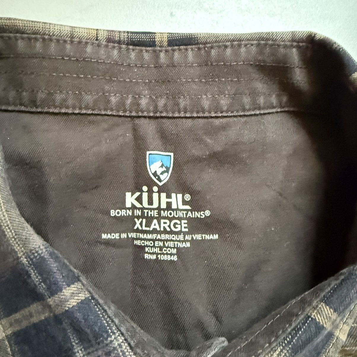 Kuhl Kühl Fugitive Flannel Shirt Size US XL / EU 56 / 4 - 7 Thumbnail
