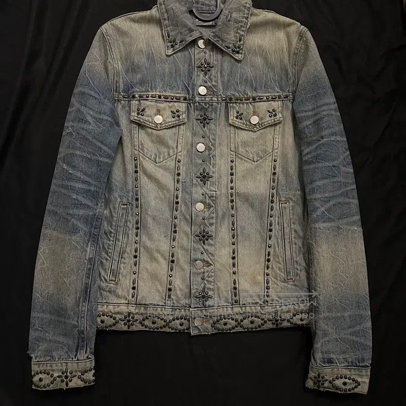 Amiri Amiri Size M Vintage Studded Trucker Size US M / EU 48-50 / 2 - 1 Thumbnail