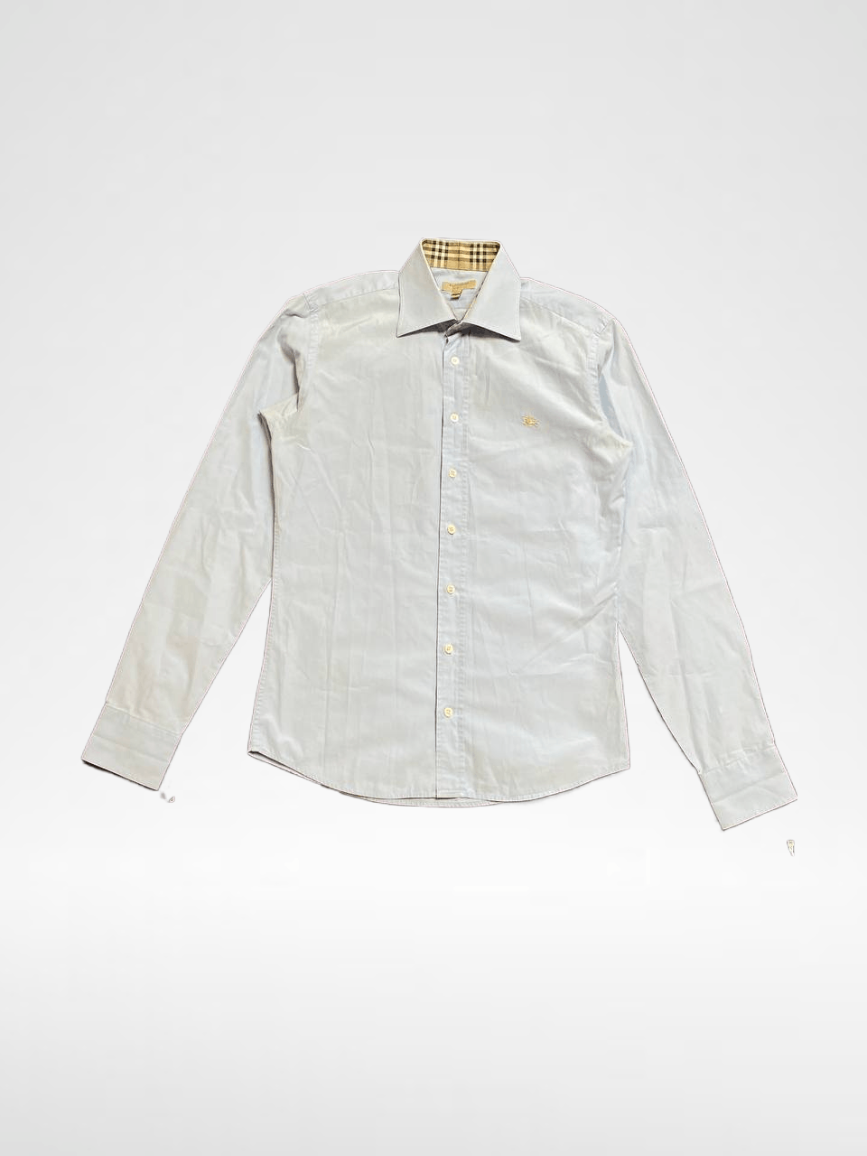 Burberry LUXURY VINTAGE Shirt Slim Fit Y2K BURBERRY Size US S / EU 44-46 / 1 - 1 Thumbnail
