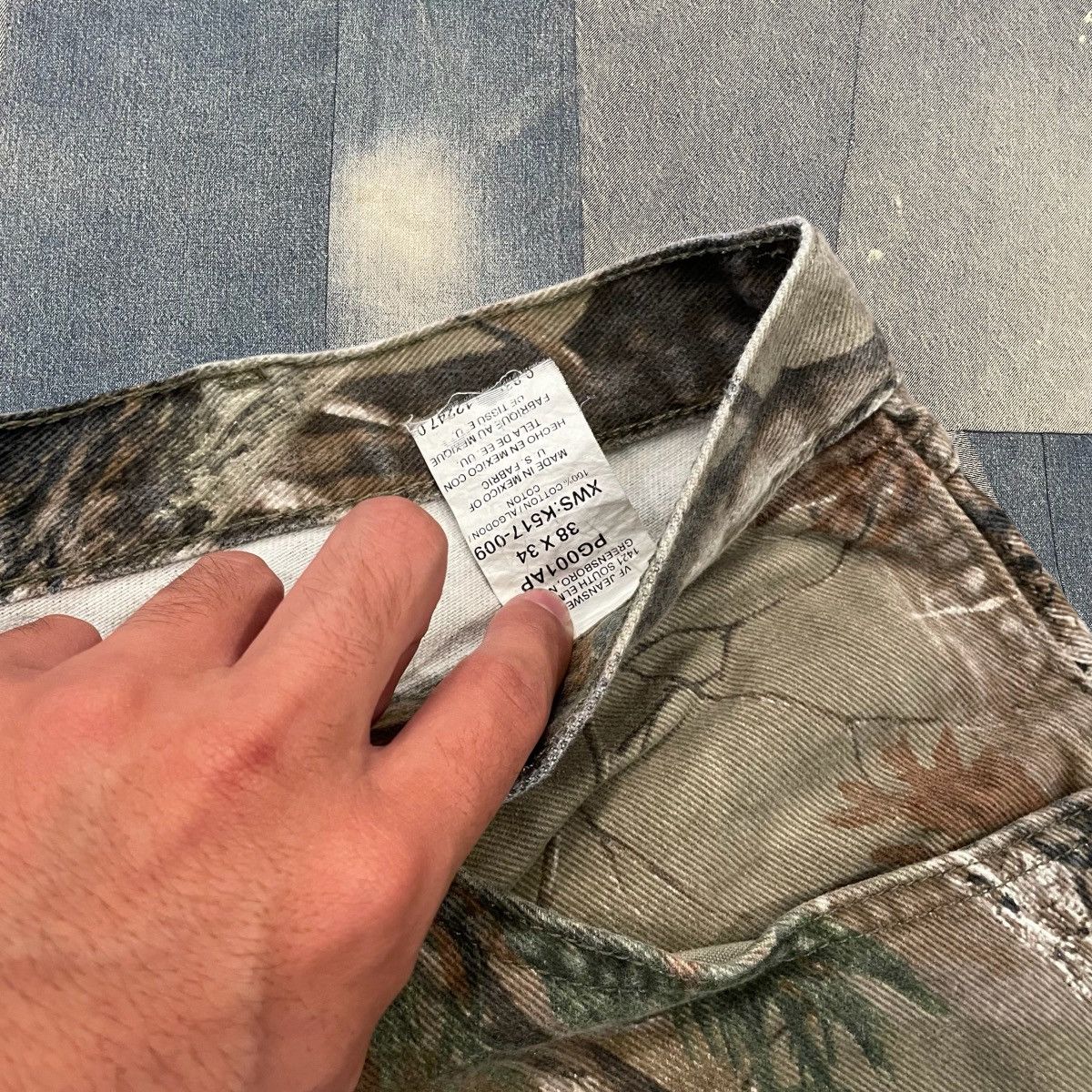 Vintage × Wrangler CRAZY Essential Camo RealTree Pants Size US 37 - 3 Thumbnail