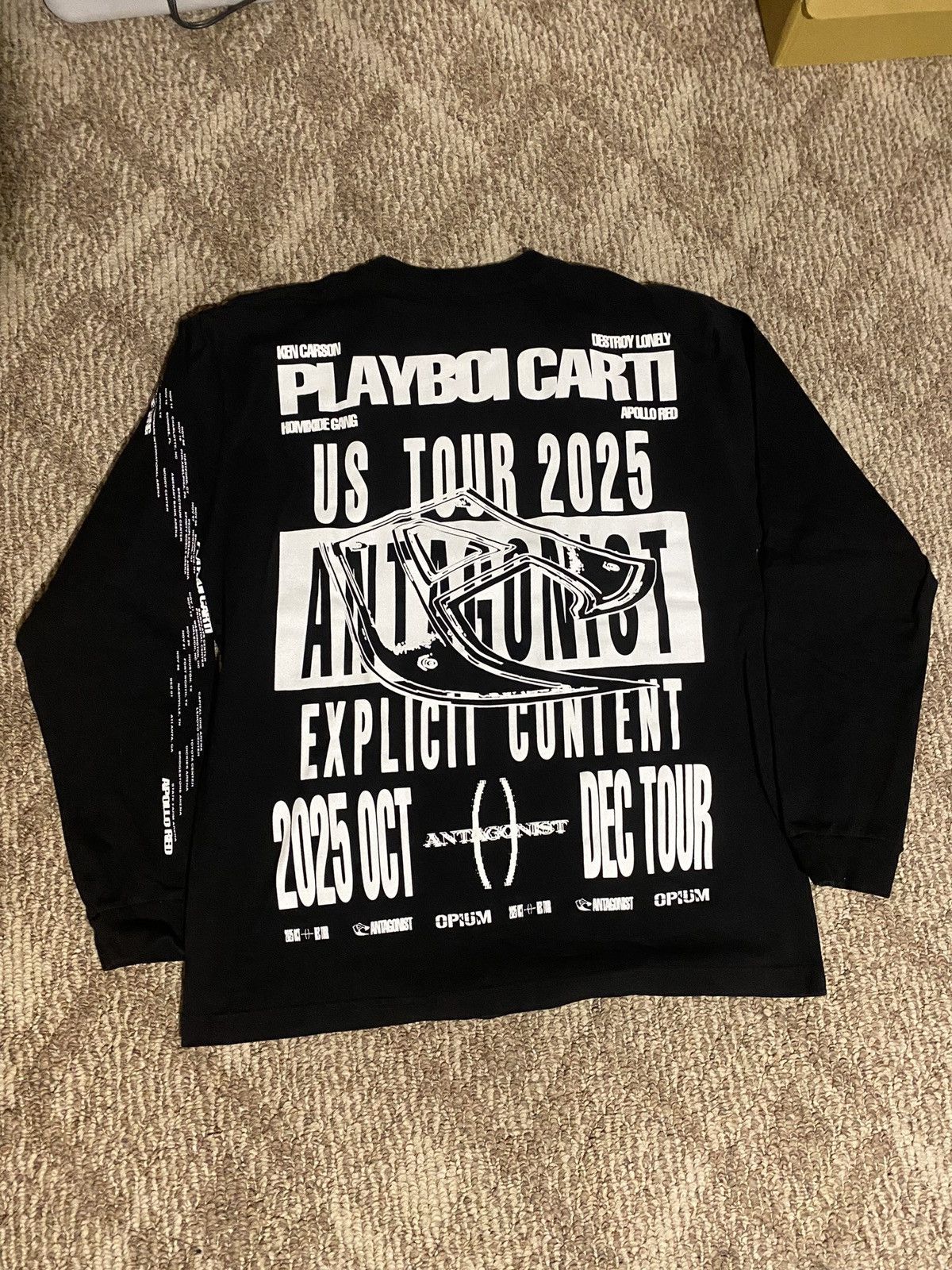 Playboi Carti Playboi Carti Antagonist 2.0 Size US M / EU 48-50 / 2 - 2 Thumbnail