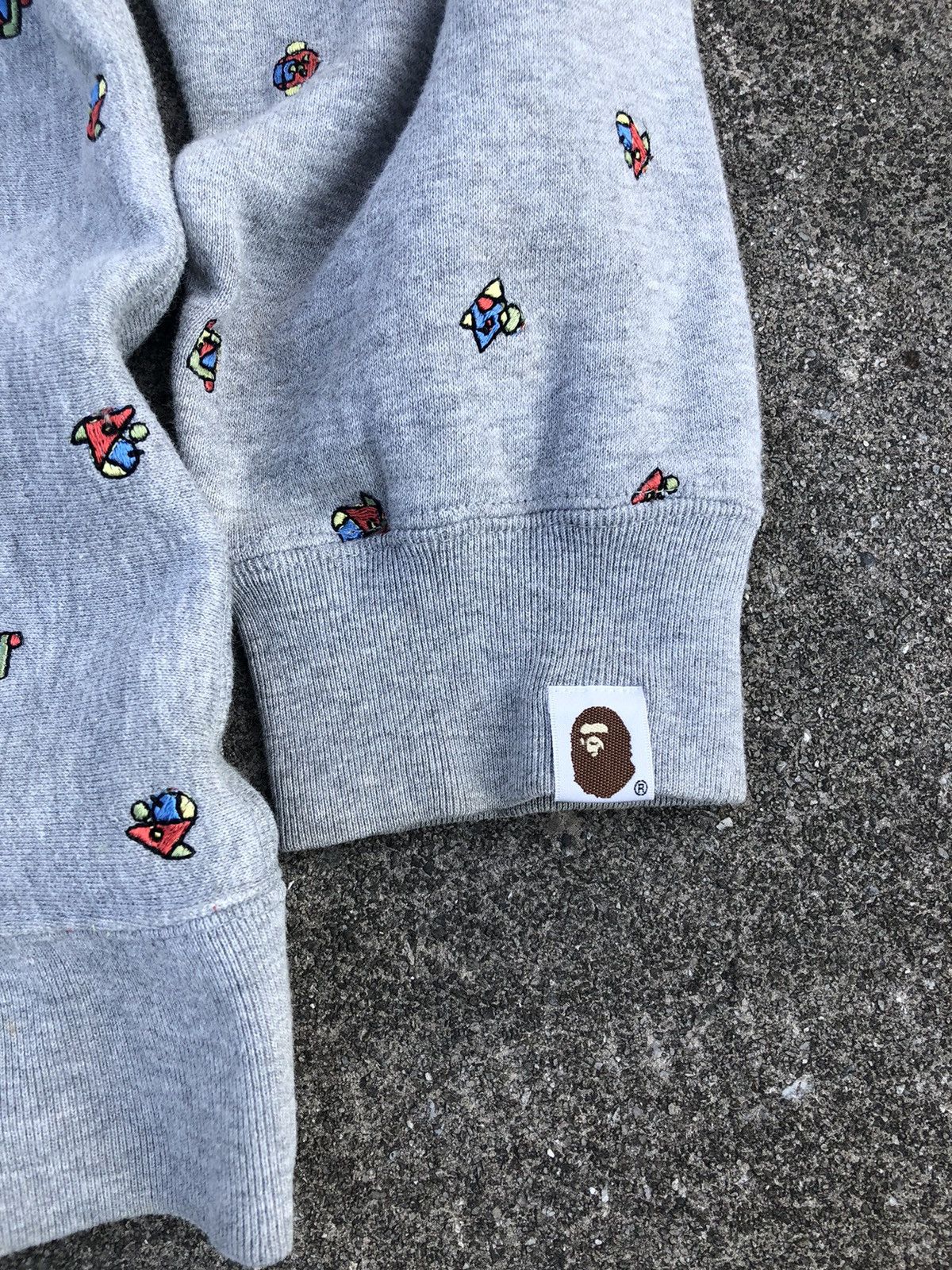 Bape A Bathing Ape Shark Full Zip Hoodie Size L / US 10 / IT 46 - 10 Thumbnail