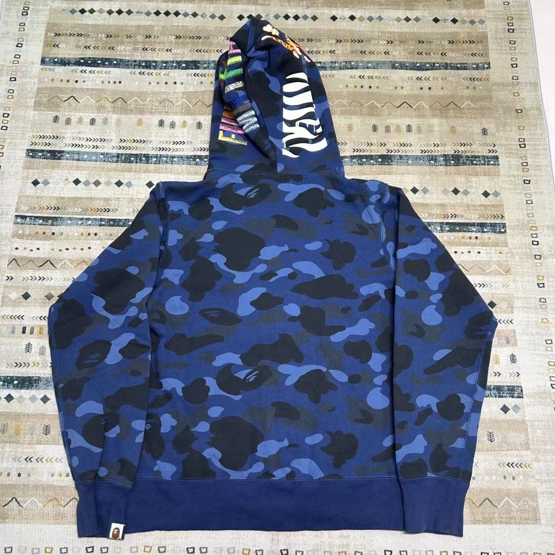 Bape BAPE CAMO SHARK FULL ZIP HOODIE Size US M / EU 48-50 / 2 - 7 Thumbnail