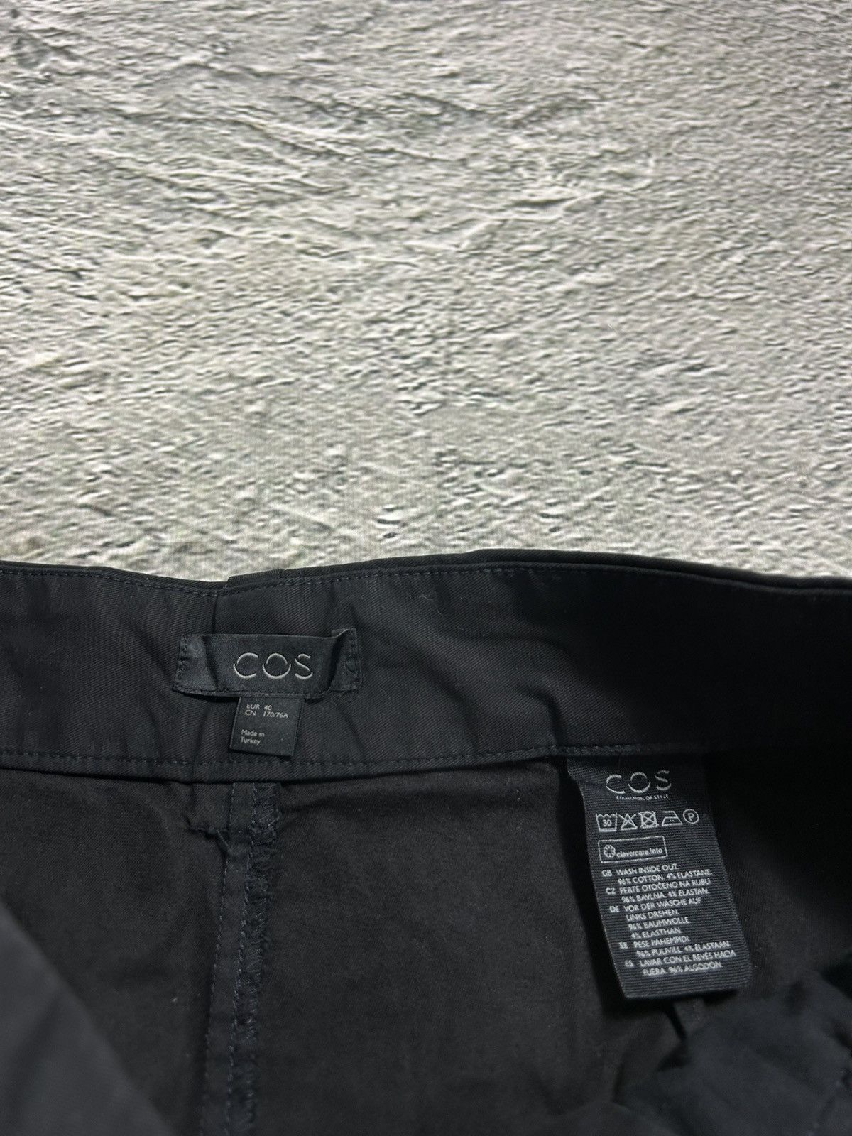 Cos COS Wide Leg Pants black baggy Size US 30 / EU 46 - 2 Thumbnail