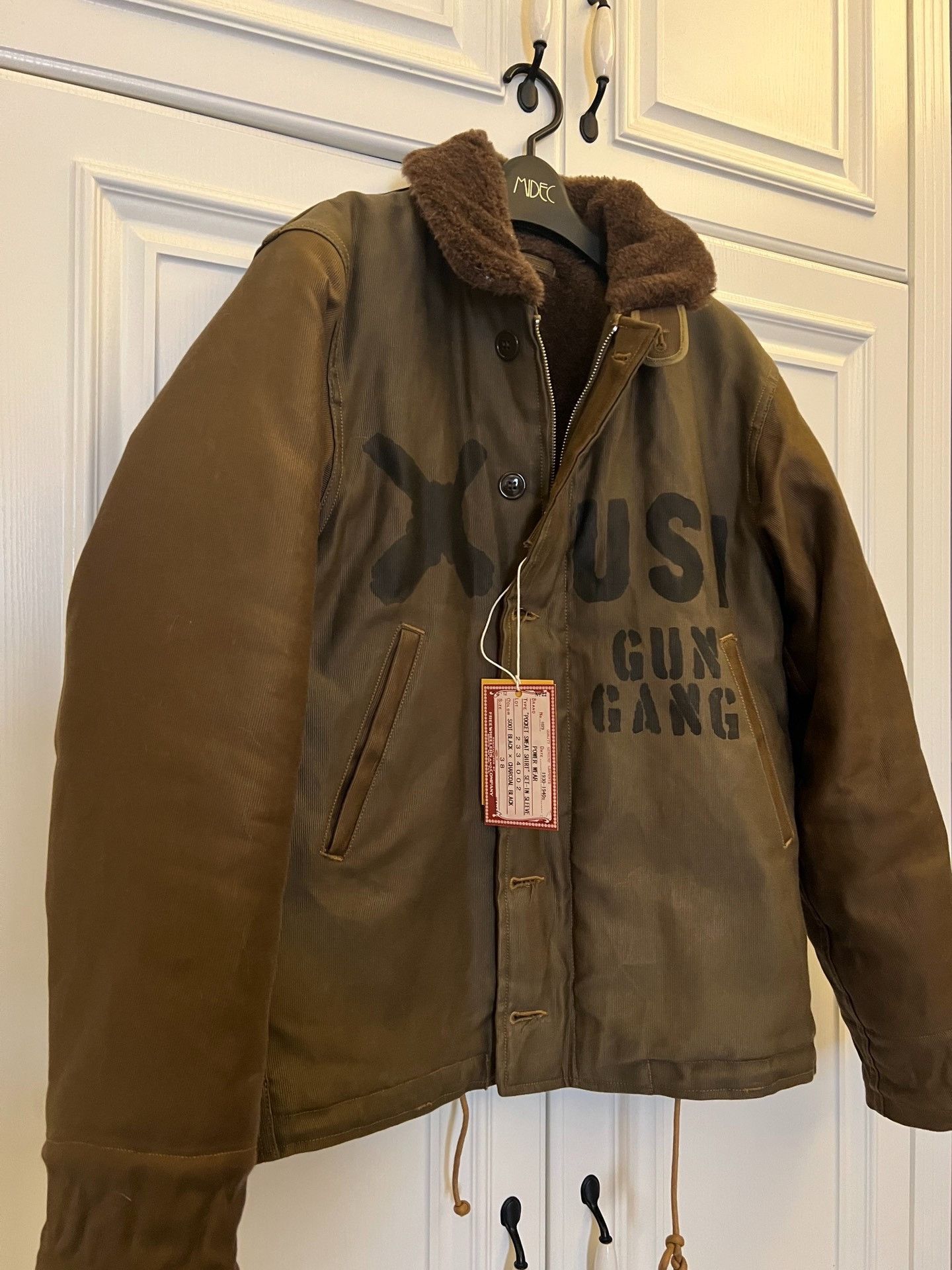 FREEWHEELERS GUNNERUS NAVY 1940sUS NAVYN-1 jacket 2501-Nex