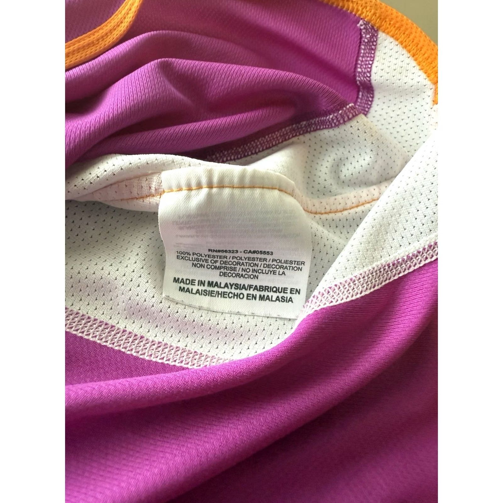 Nike Nike Dri-Fit Tank Top Womens Size M Purple Orange Sleeveless Activewear Shirt RacERback Size M / US 6-8 / IT 42-44 - 4 Thumbnail