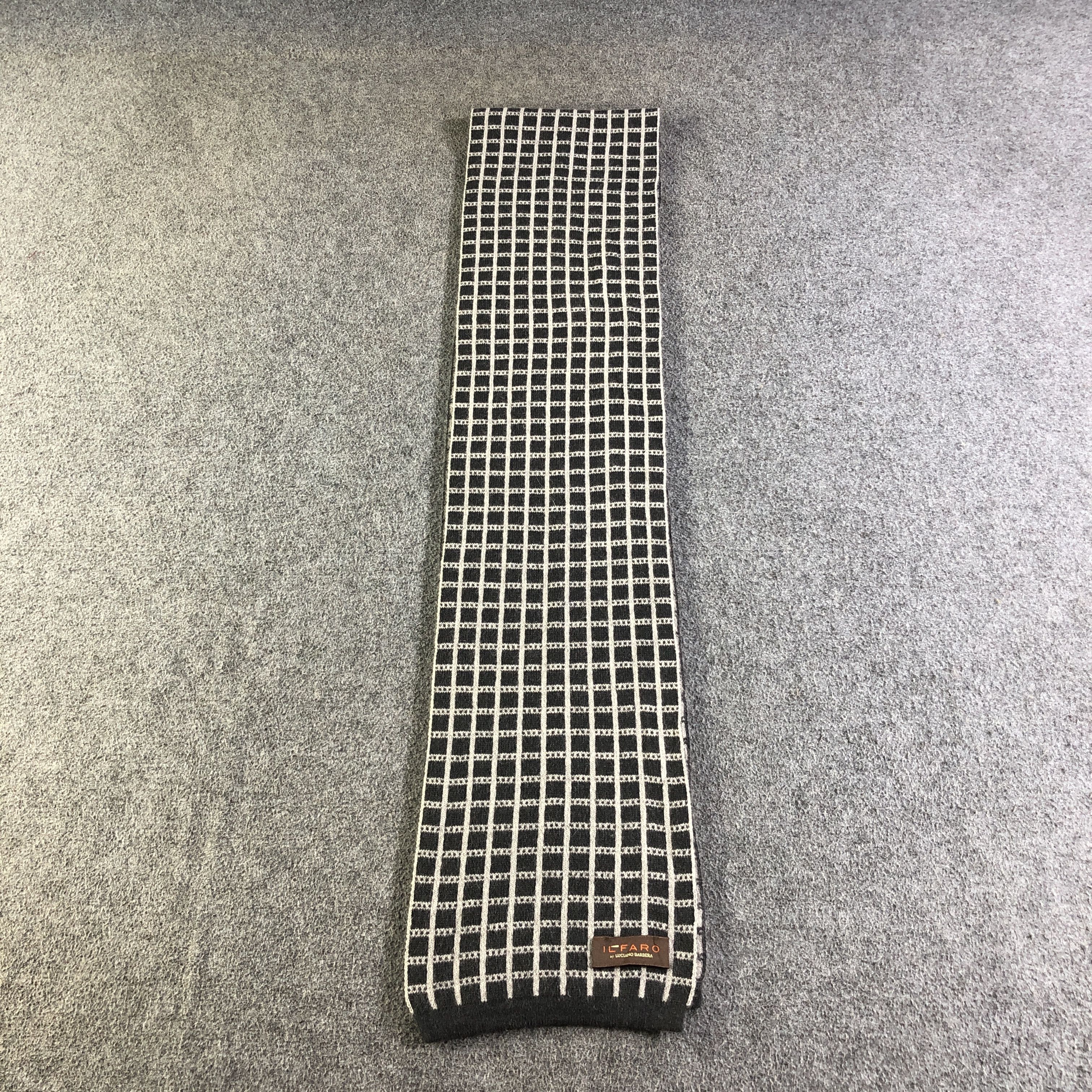 Luciano Barbera Luciano Barbera Wool Scarf Muffler V2739 Size ONE SIZE - 2 Thumbnail