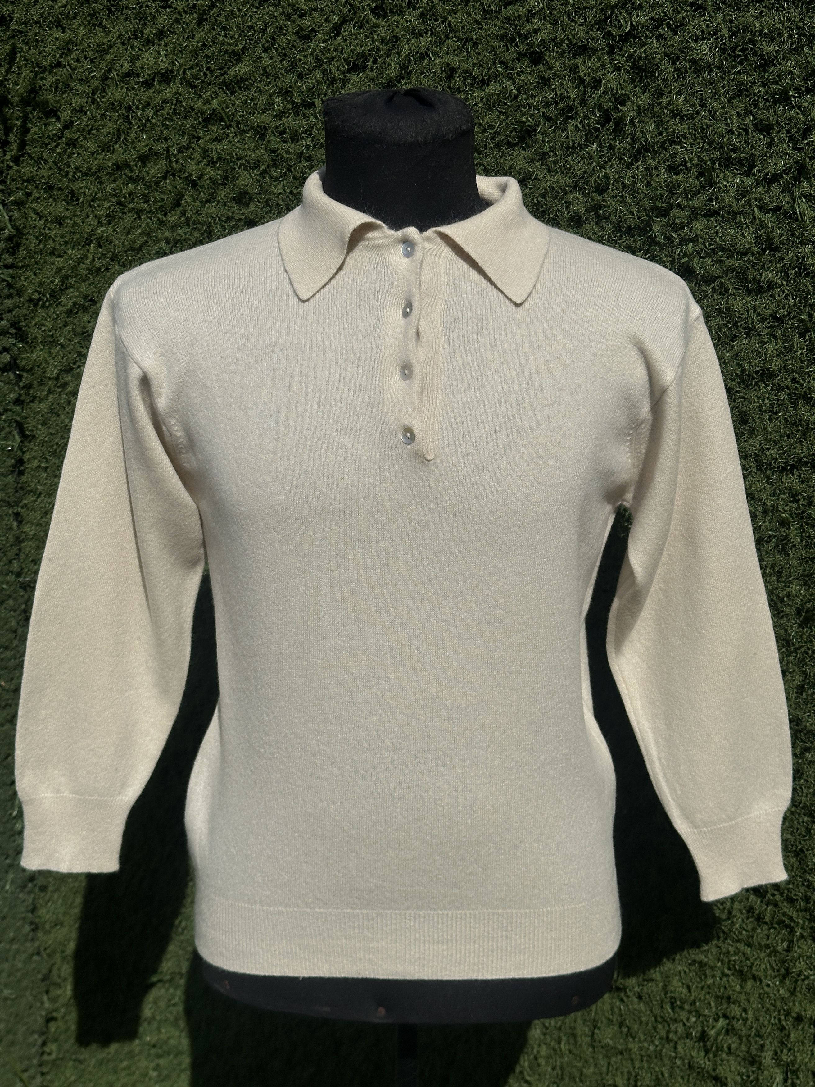 The Row The Row Cashmere Silk Knit Sweater Boxy Cropped Size M Size M / US 6-8 / IT 42-44 - 2 Thumbnail