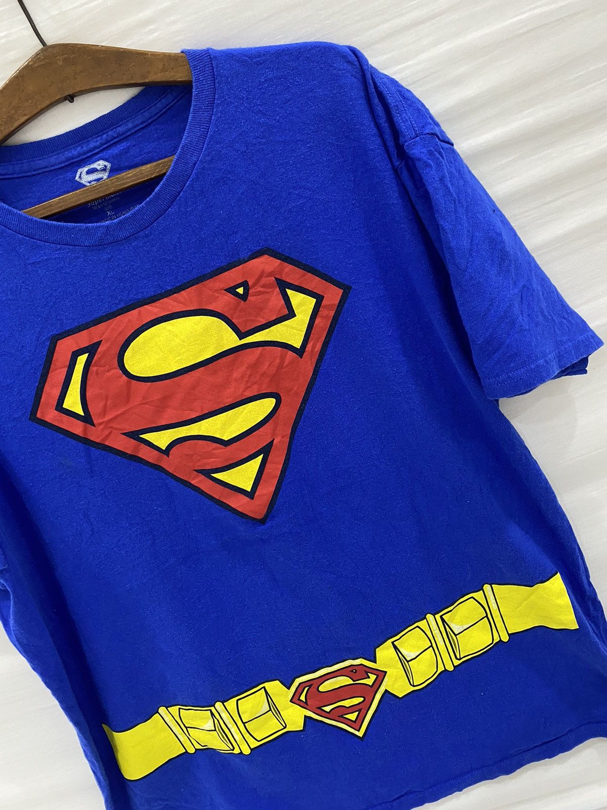 DC Comics SUPERMAN TSHIRT Size US L / EU 52-54 / 3 - 7 Thumbnail